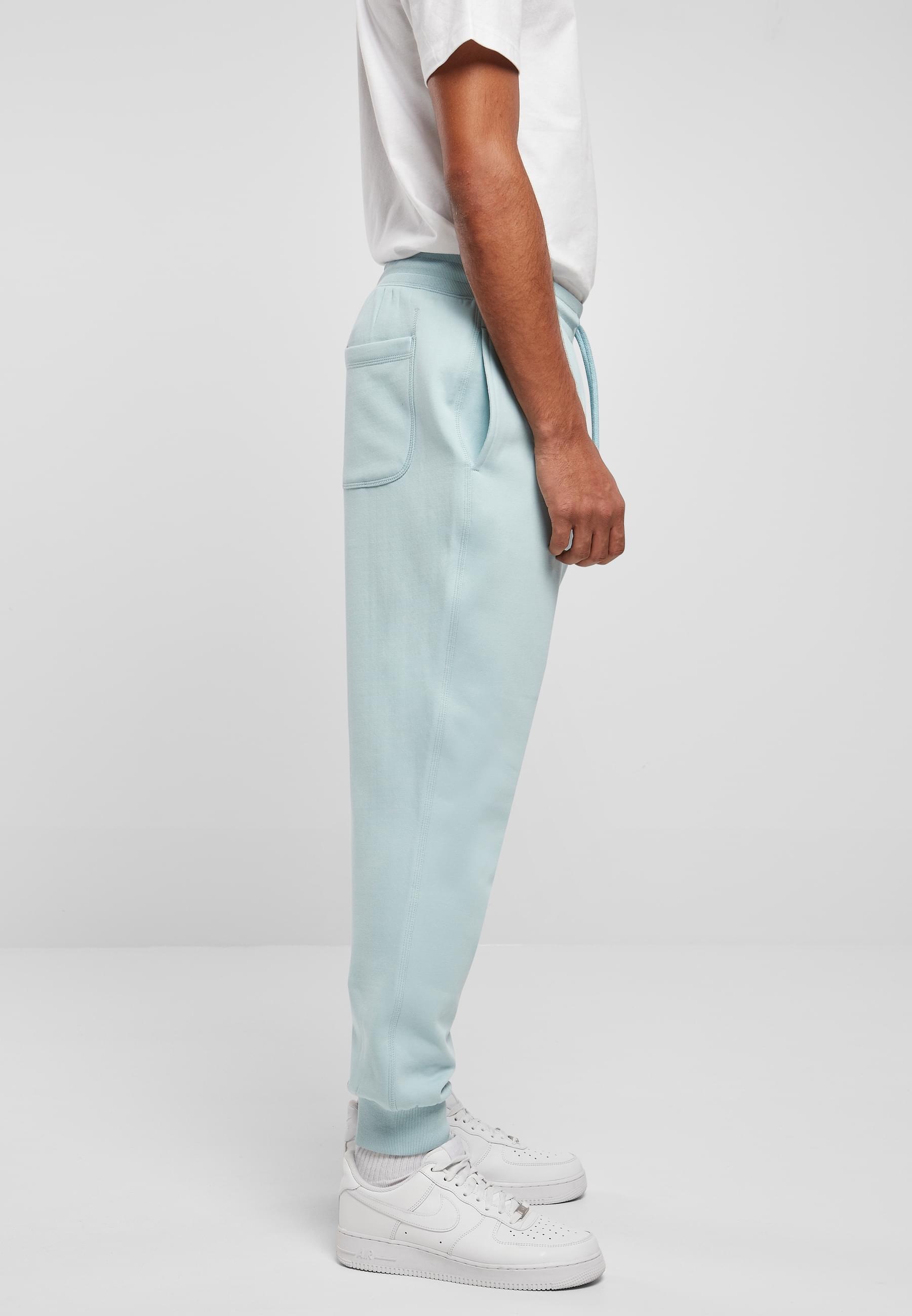 URBAN CLASSICS Stoffhose »Urban Classics Herren Basic Sweatpants«, (1 tlg.)