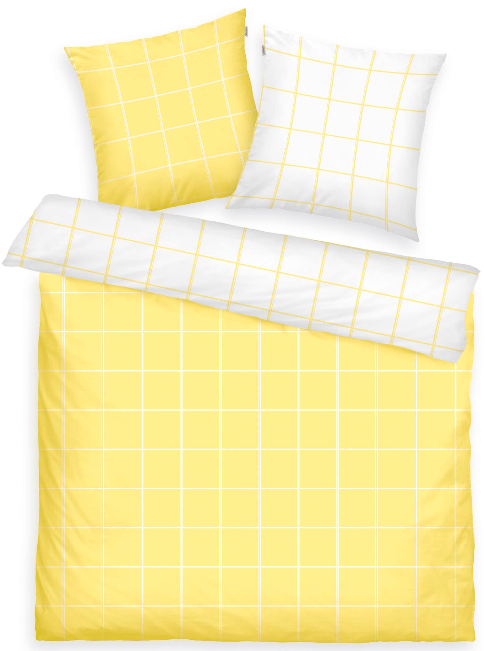 TOM TAILOR HOME Bettwäsche "LARGE CHECK in Gr. 135x200cm oder 155x220cm" 3 günstig online kaufen