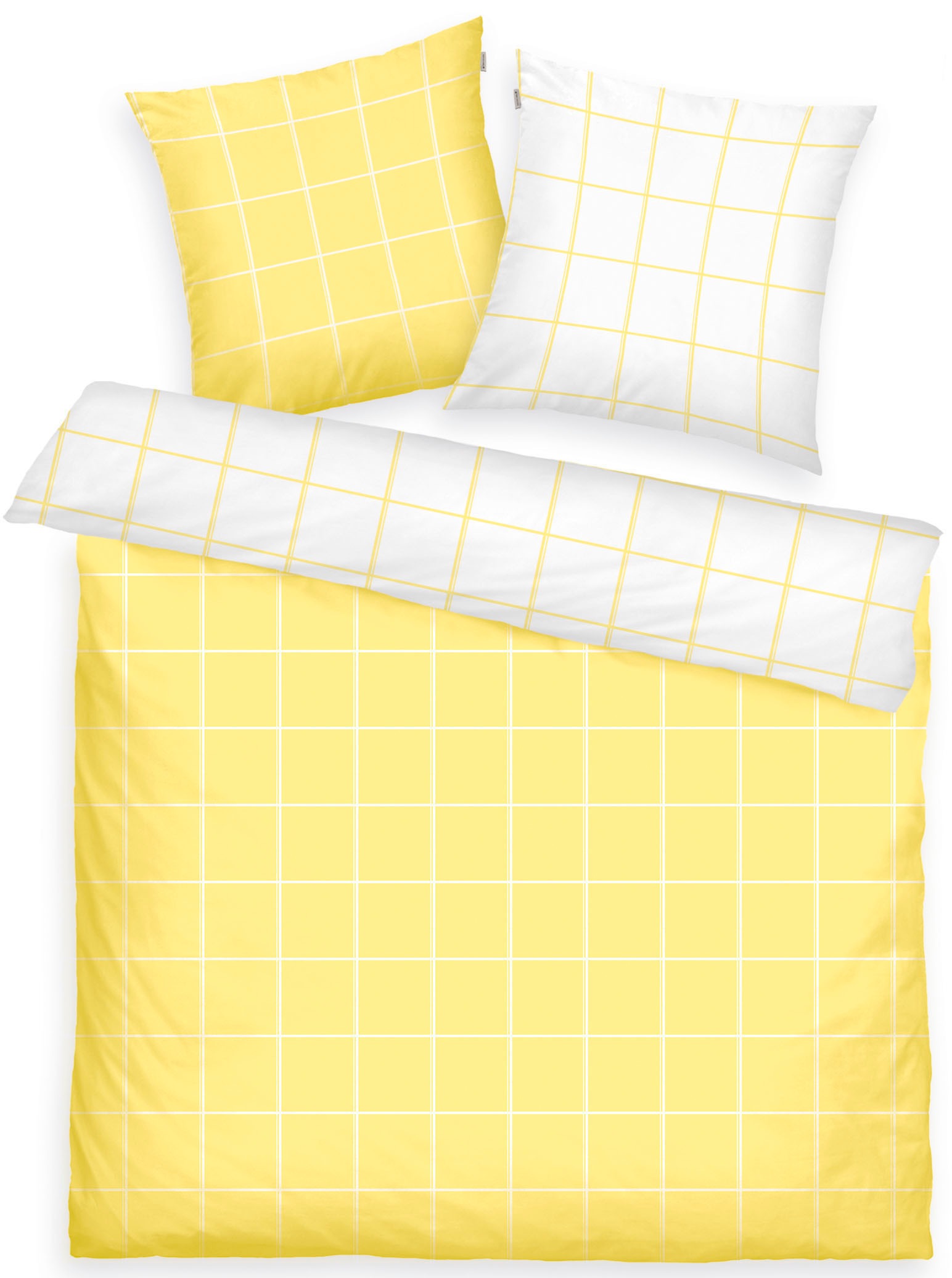 TOM TAILOR HOME Bettwäsche "LARGE CHECK in Gr. 135x200cm oder 155x220cm" 3 günstig online kaufen