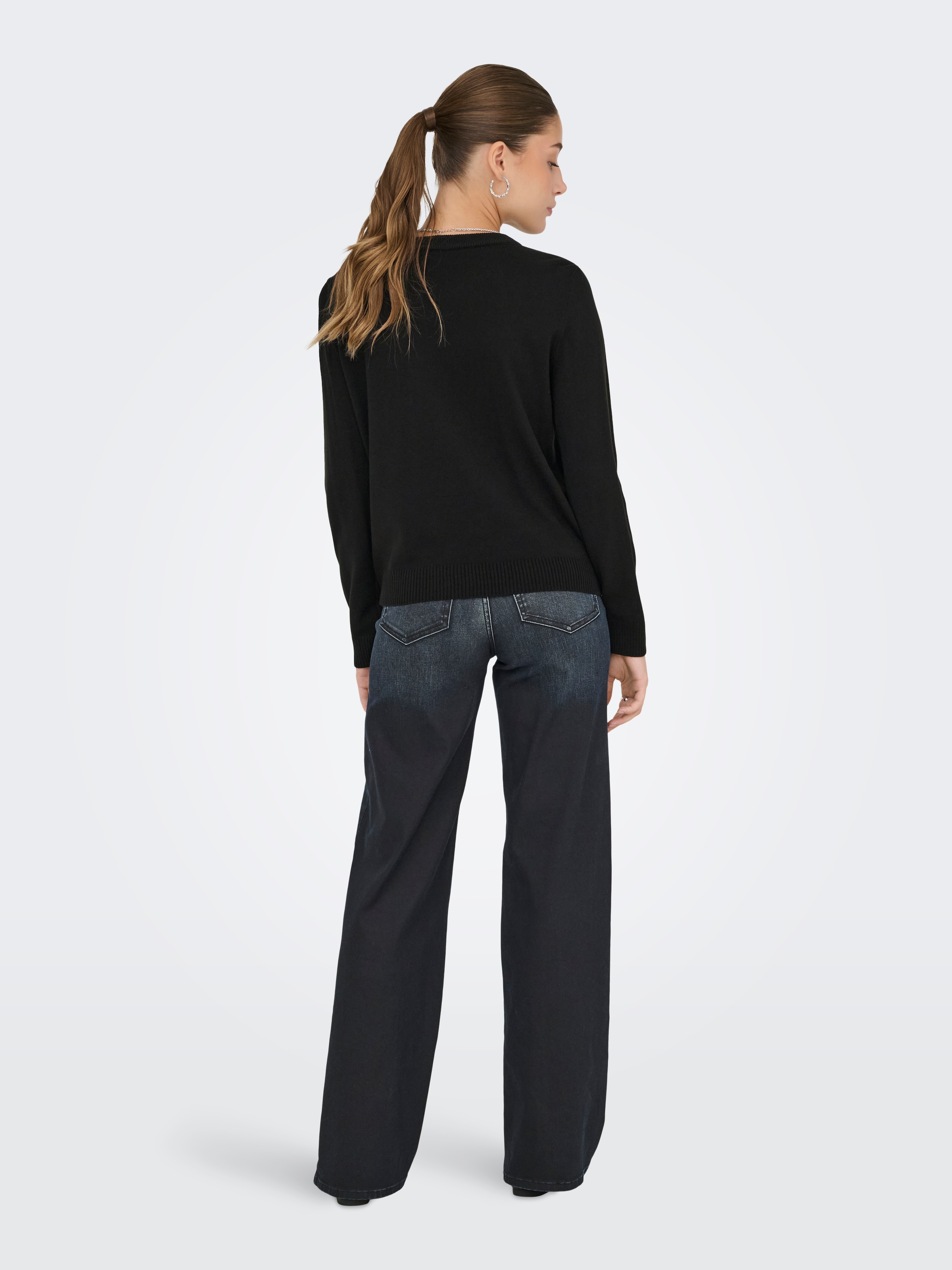 ONLY Weihnachtspullover »ONLXMAS SHINE LS ONECK KNT«