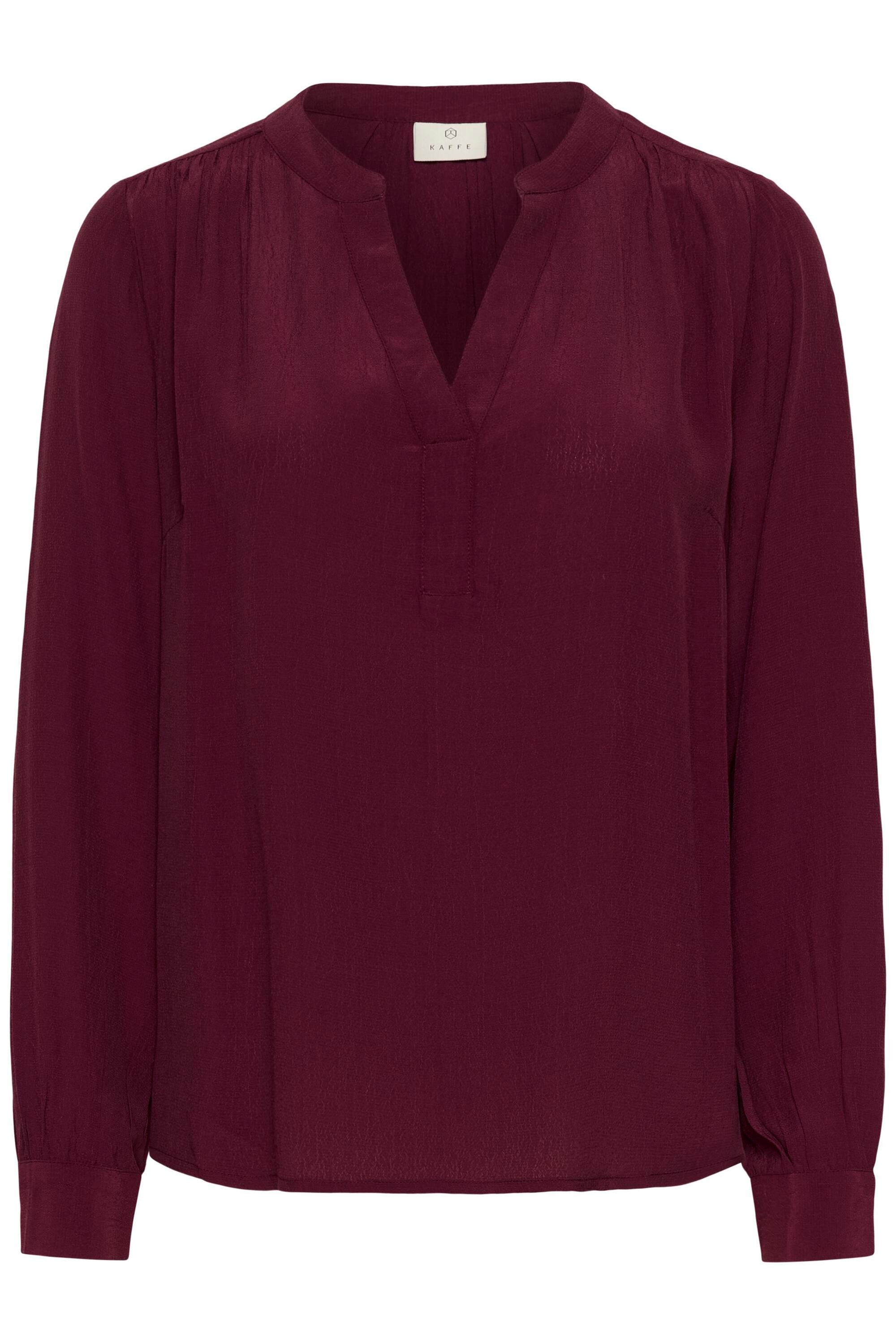 KAFFE Langarmbluse "Damen Bluse langarm KAemilia"