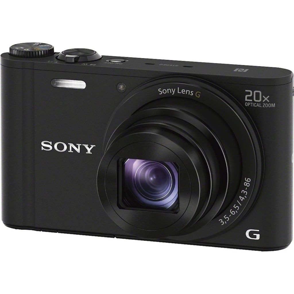 Sony Superzoom-Kamera »Cyber-Shot DSC-WX350«, 25mm Sony G, 18,2 MP, 20 fachx opt. Zoom, WLAN (Wi-Fi)