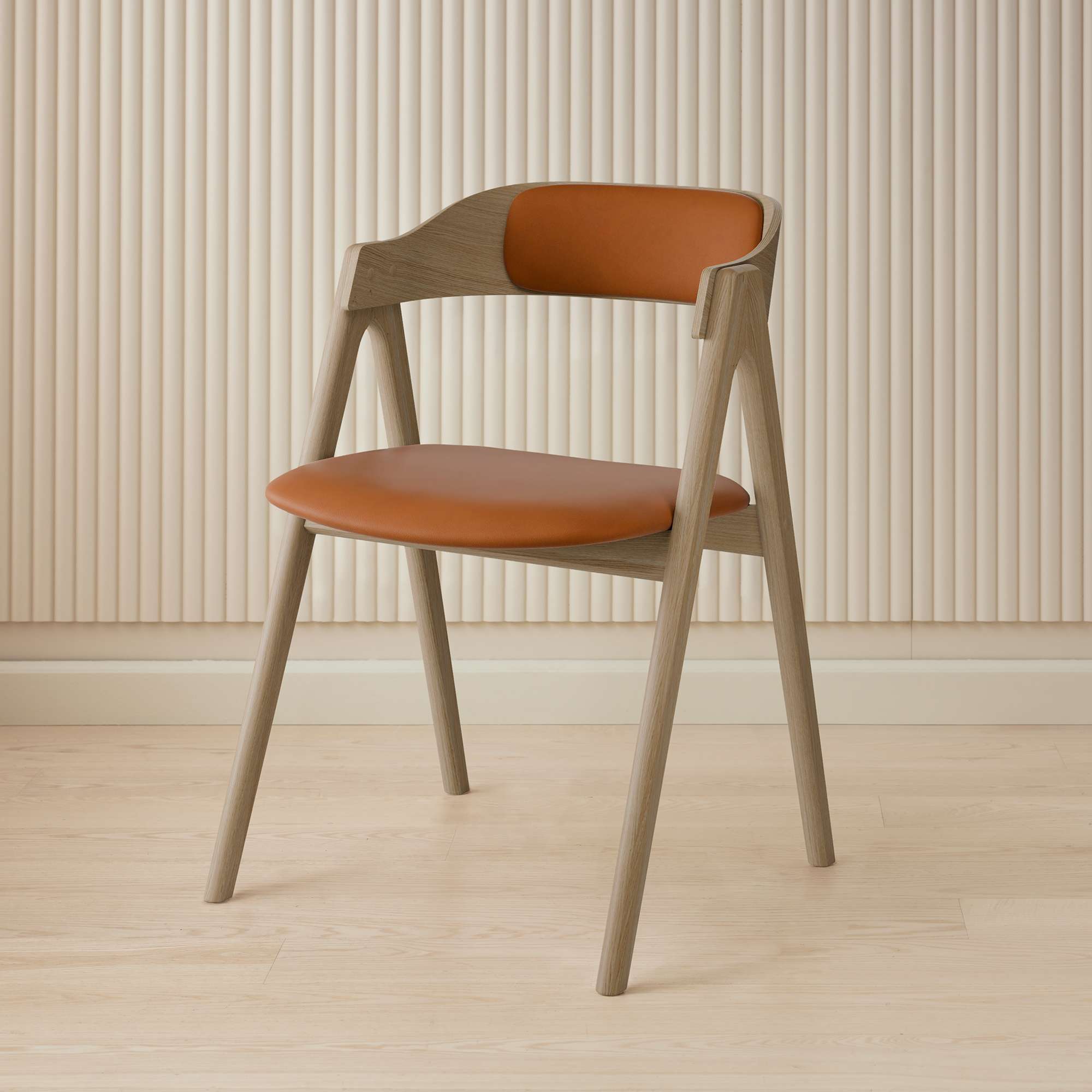 Hammel Furniture Stuhl "Mette by Hammel" () 1 Stk.Massivholz, gepolsterte Sitz- & Rückenlehne, versch. Farbvarianten