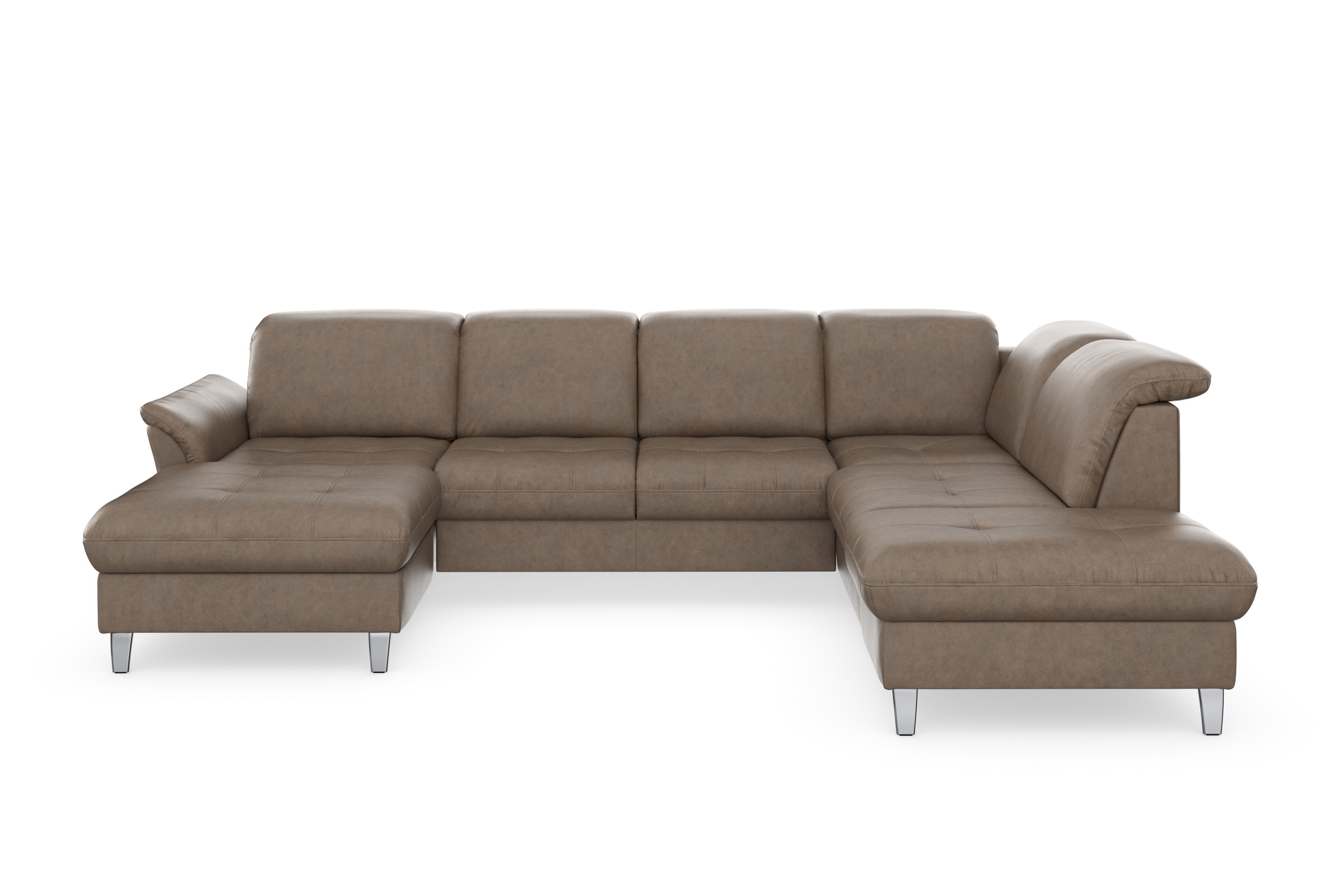 sit&more Wohnlandschaft "Maggiore U-Form" wahlweise mit Kopfteilverstellung günstig online kaufen