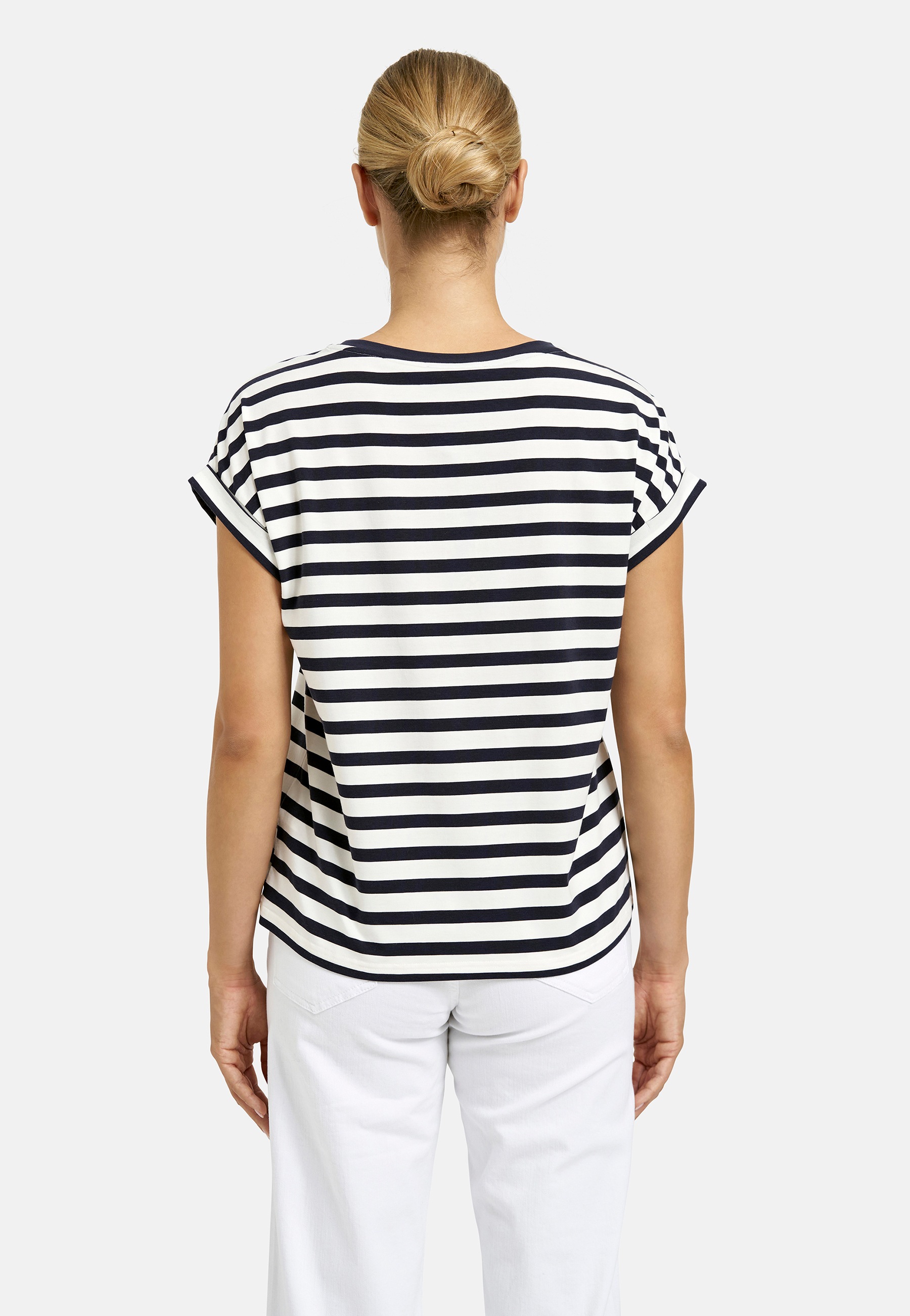 Smith & Soul Rundhalsshirt mit überschnittenen Schultern