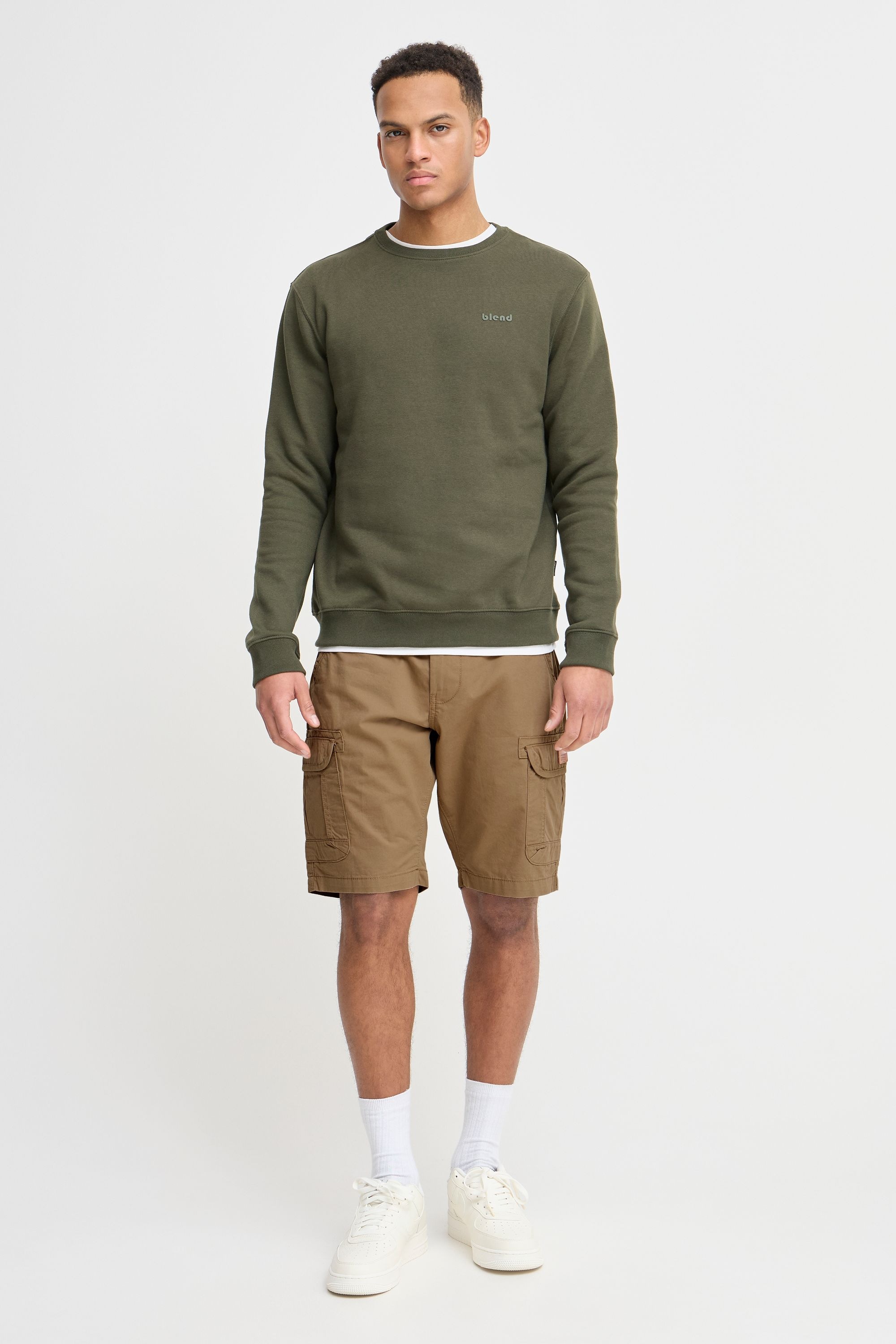 BLEND BHCrixus Cargo Shorts Lead Gray Size L 4