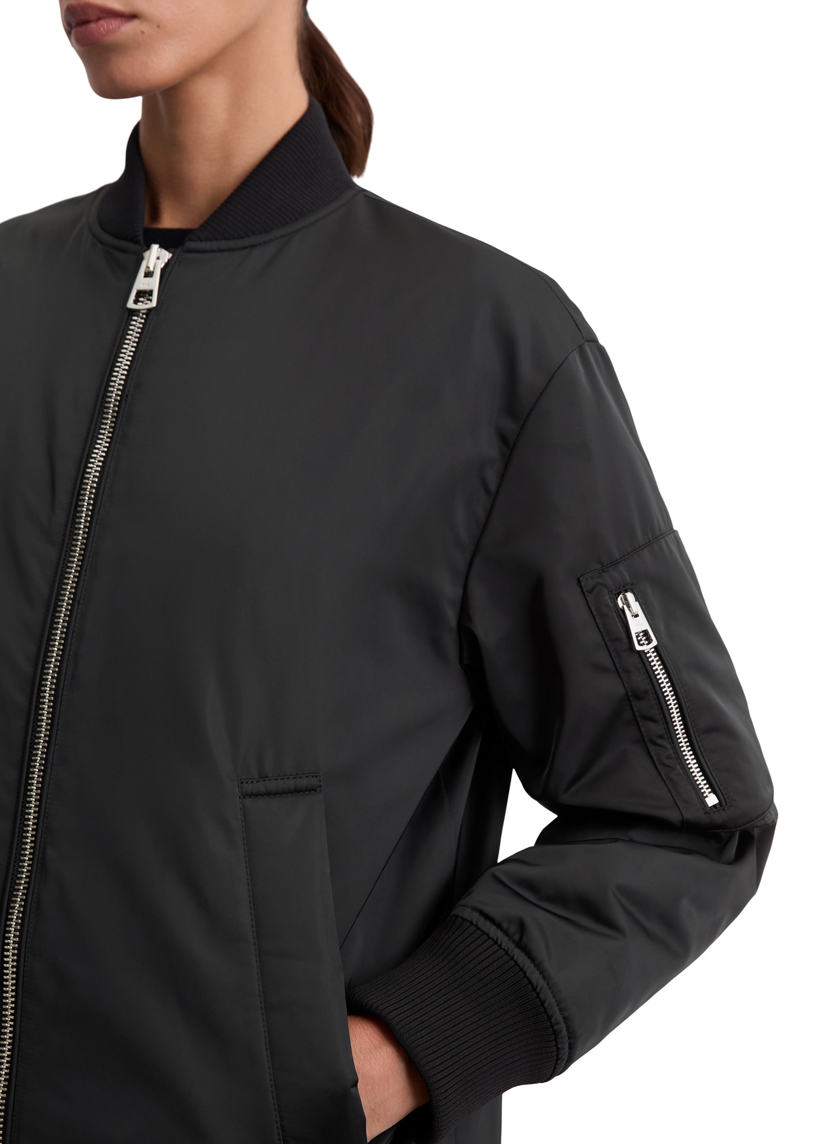 Marc O'Polo Kurzmantel »aus recyceltem Polyester-Twill«