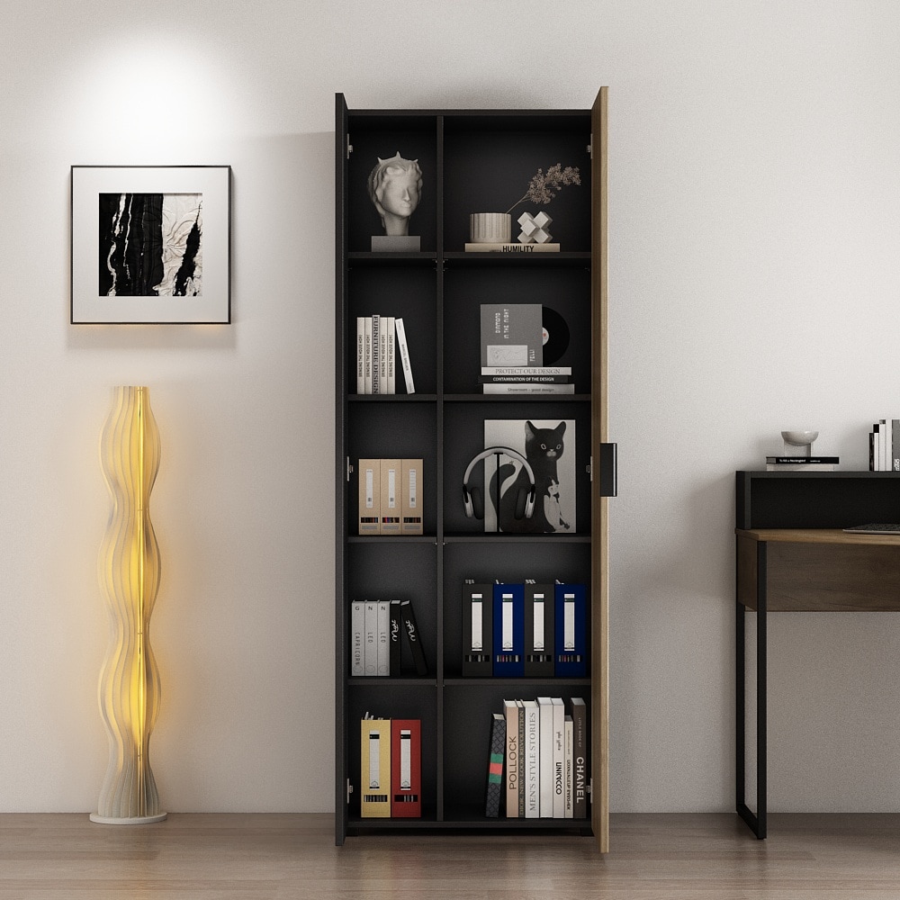 OTTO home Aktenschrank »ASPEA-AS1T5F« Set,  Mehrzweckschrank, modernes Design mit Akustikpaneel-Optik