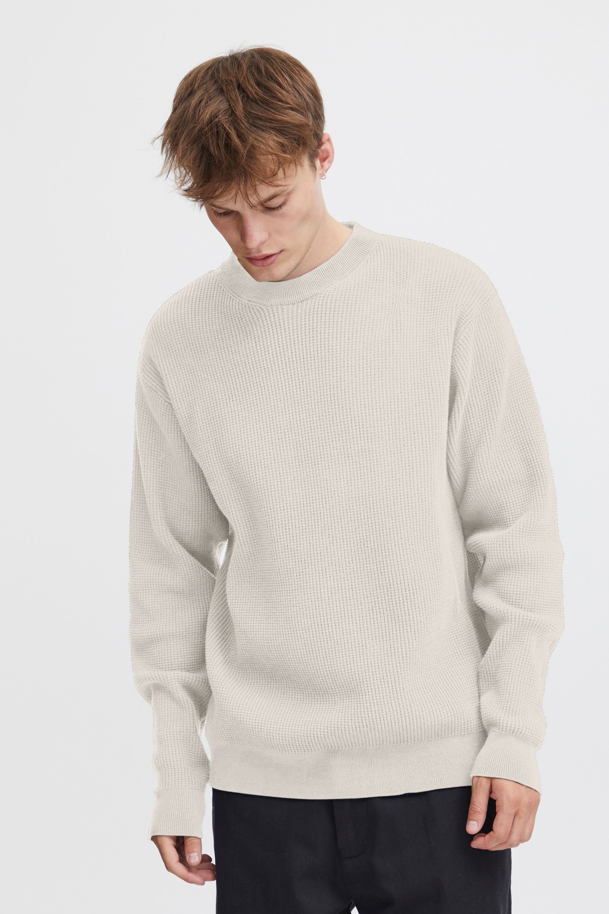 !Solid Strickfleece-Pullover »Strickpullover SDHami«