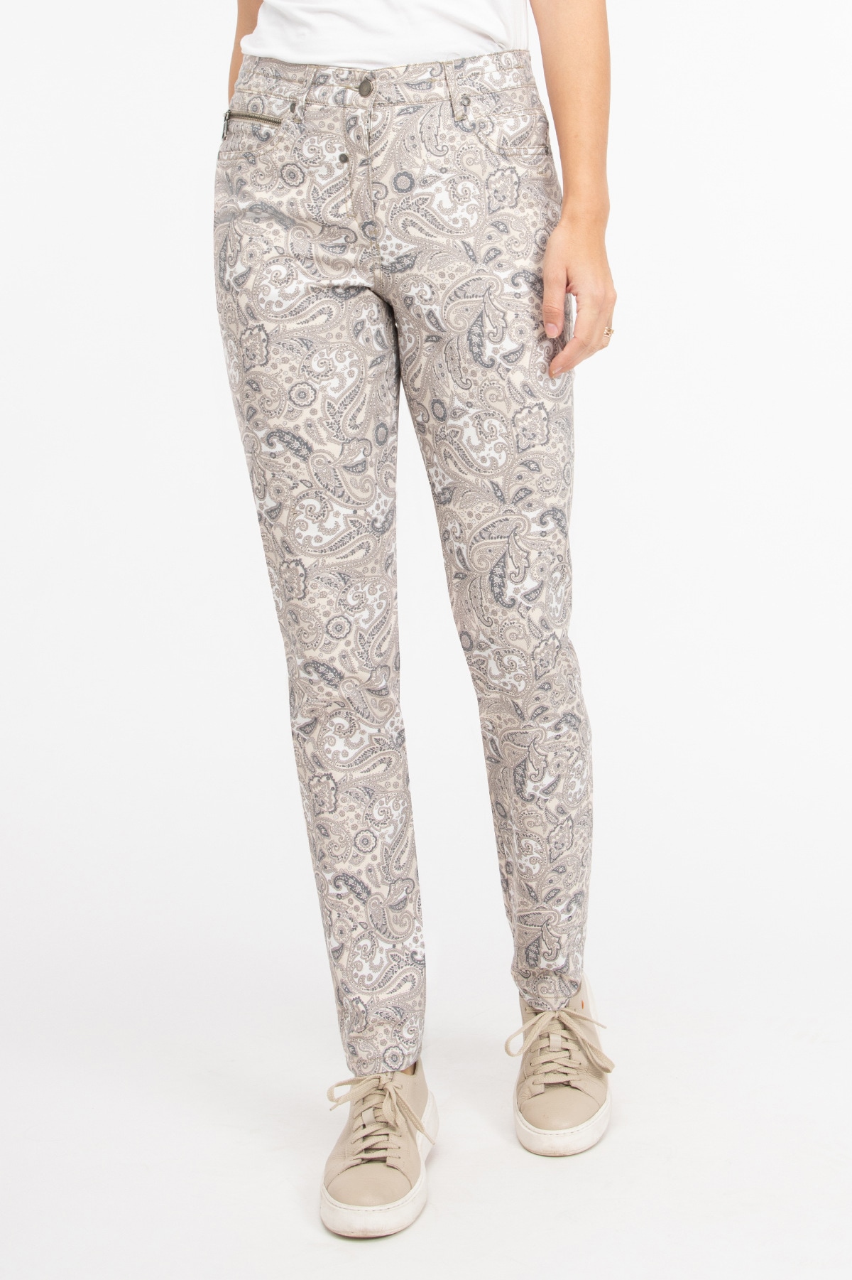 Recover Pants Stoffhose »Hose«, mit Paisleydruck