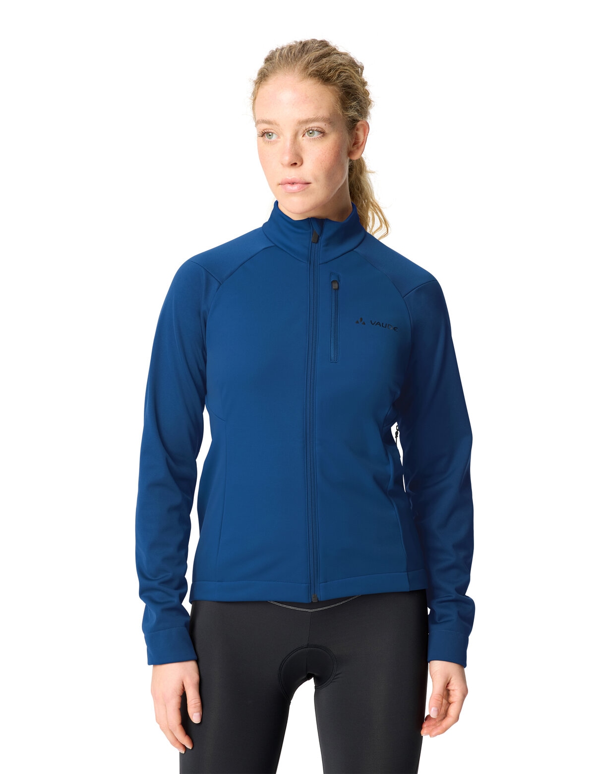 VAUDE Softshelljacke »WOMEN'S POSTA SOFTSHELL JACKET II« für Radsport und Pendeln, mit Unterarmreißverschlüssen