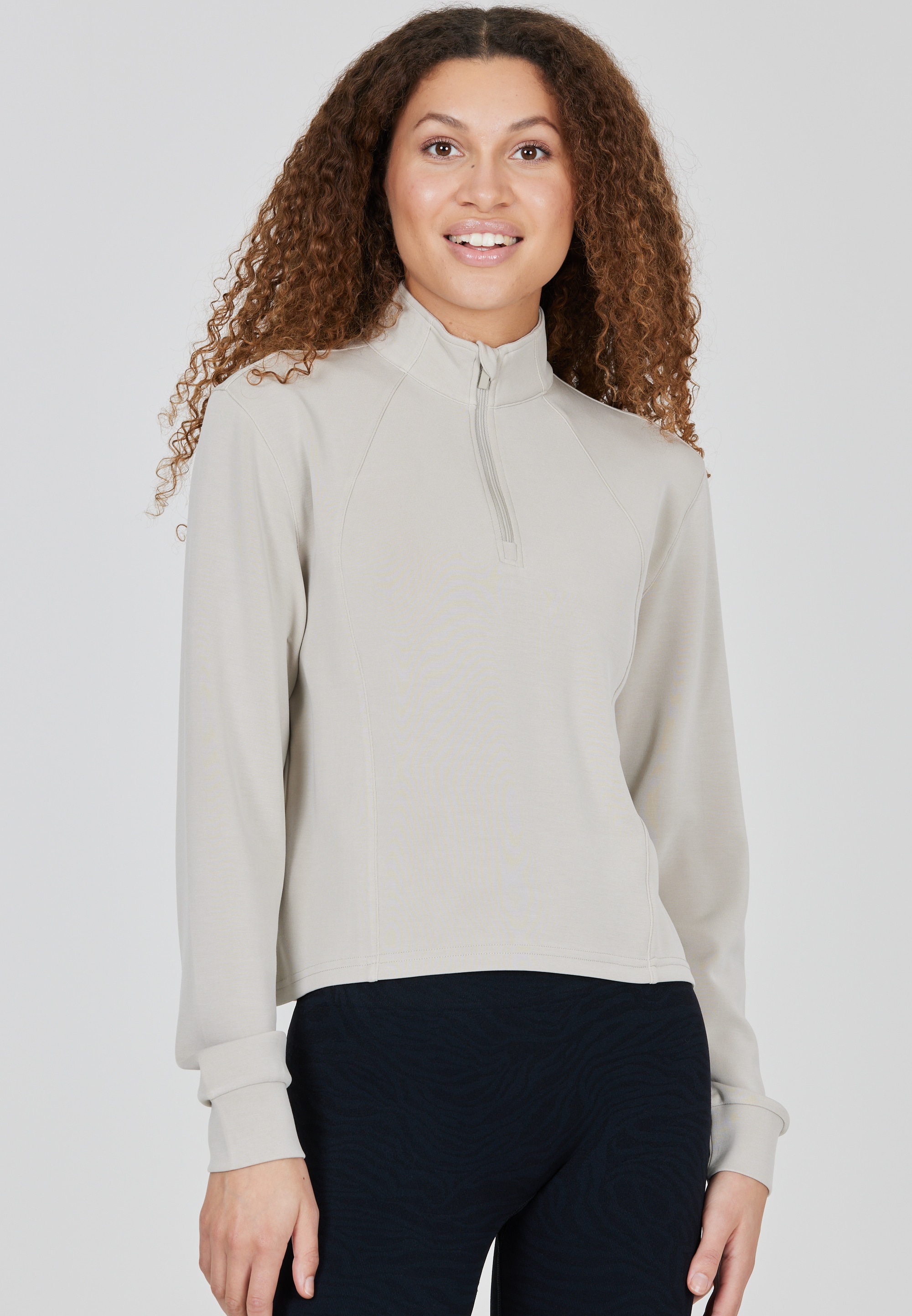 ATHLECIA Strickpullover "Ayanda", in atmungsaktiver Qualität