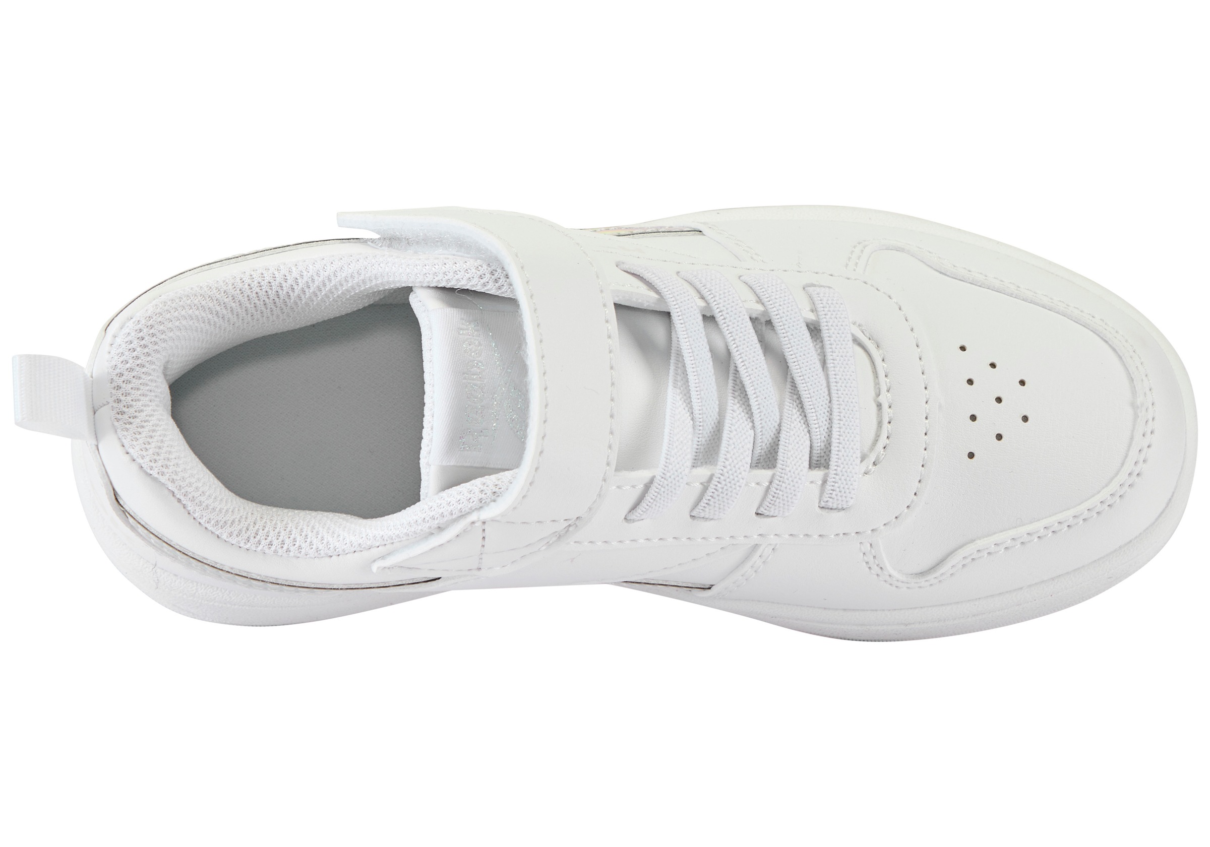 Sneaker REEBOK CLASSIC "ROYAL PRIME ELASTIC LACE & TOP STRAP", Damen, Gr. 32, ftwrweiß, ftwrweiß, Synthetik, Schuhe Sneaker 3