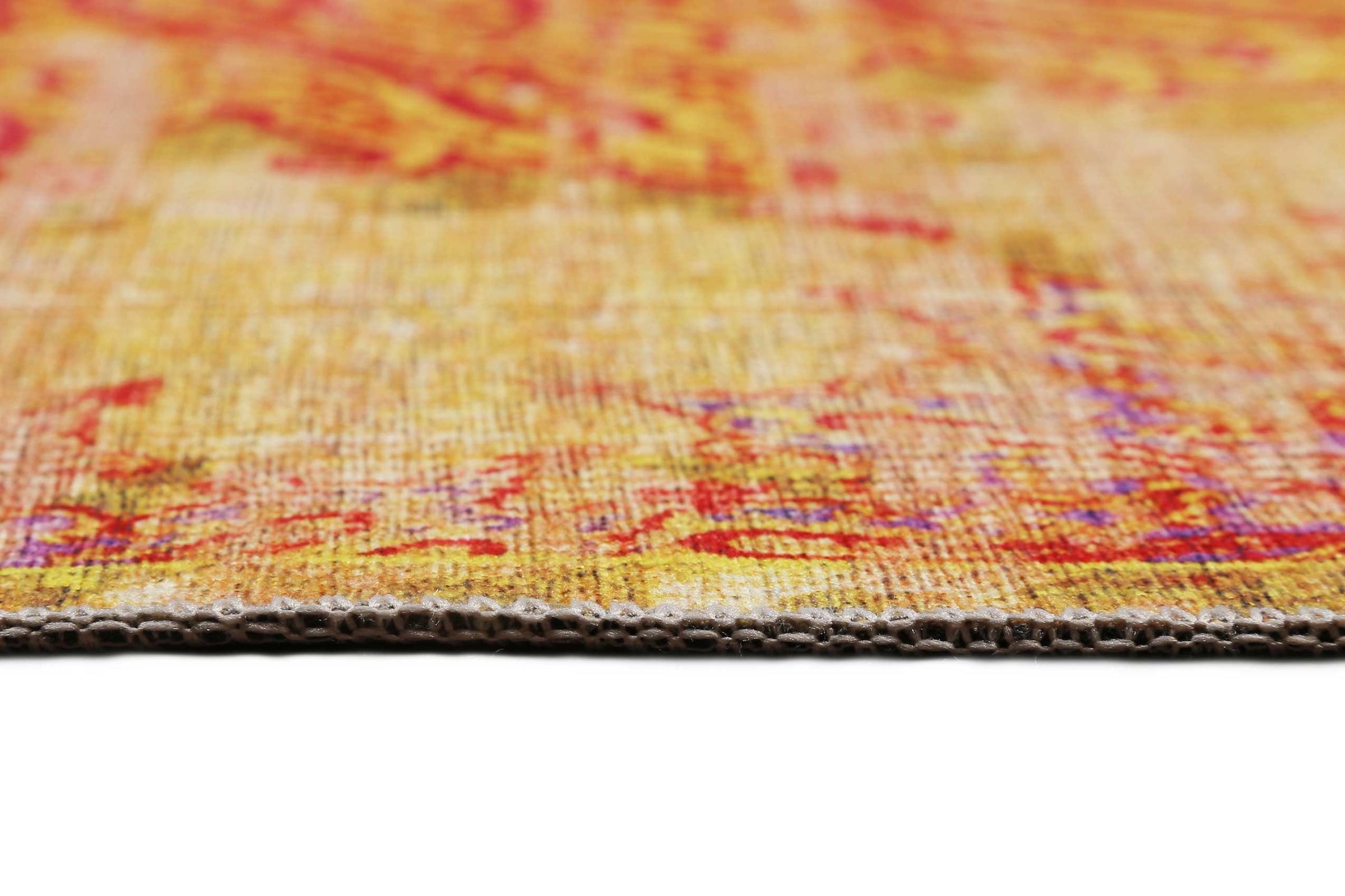 Wecon home Teppich »Rooftop« rechteckig 6 mm Höhe Vintage, Baumwolle, Kurzflor, Wohnzimmer, Schlafzimmer, Orient