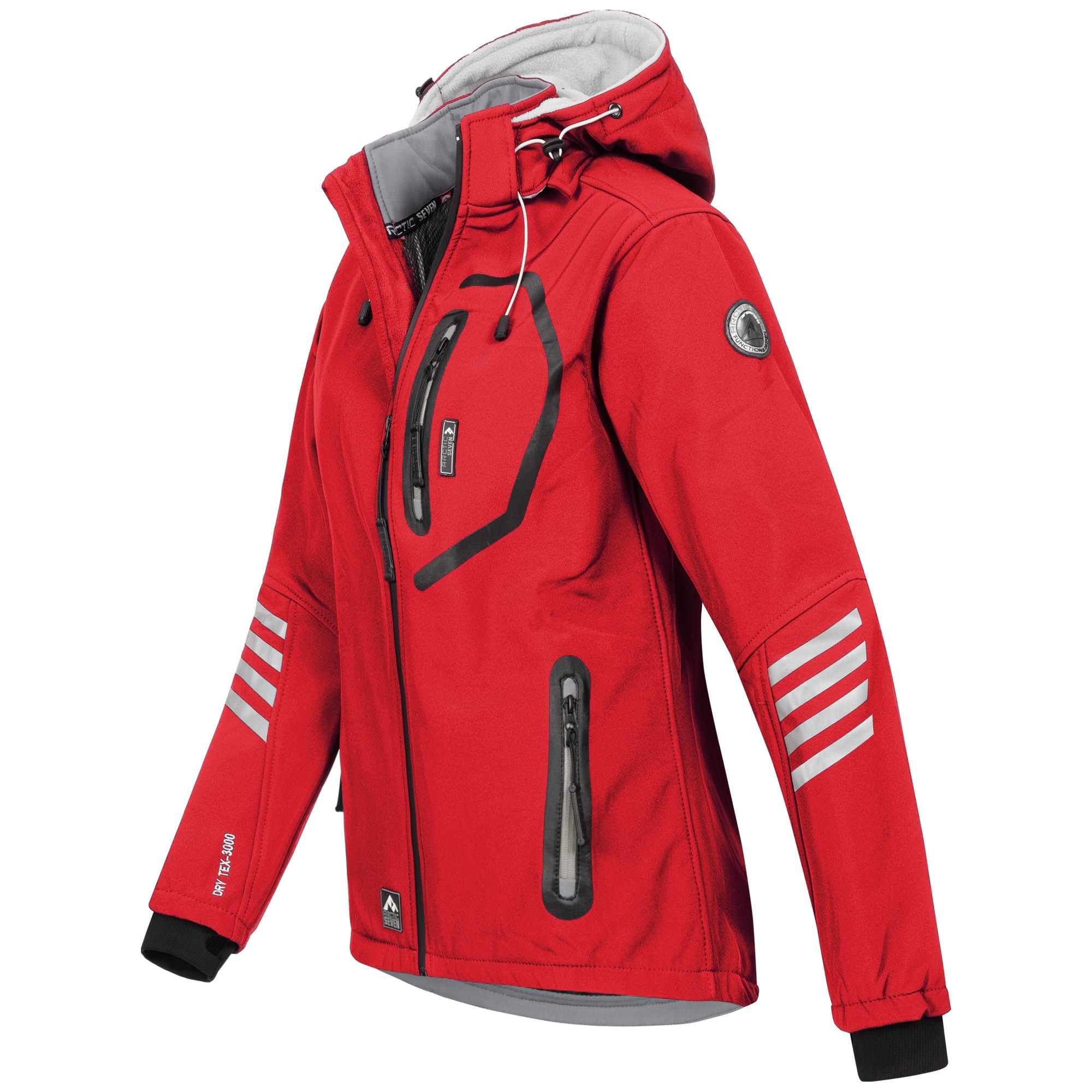 Arctic Seven Softshelljacke "ASNicolia", funktionale Outdoorjacke mit abneh günstig online kaufen