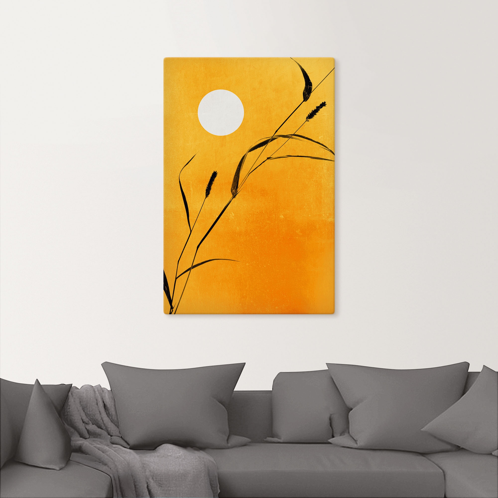 Artland Leinwandbild »Sonniger Tag«, Pflanzenbilder, (1 St.), auf Keilrahmen gespannt