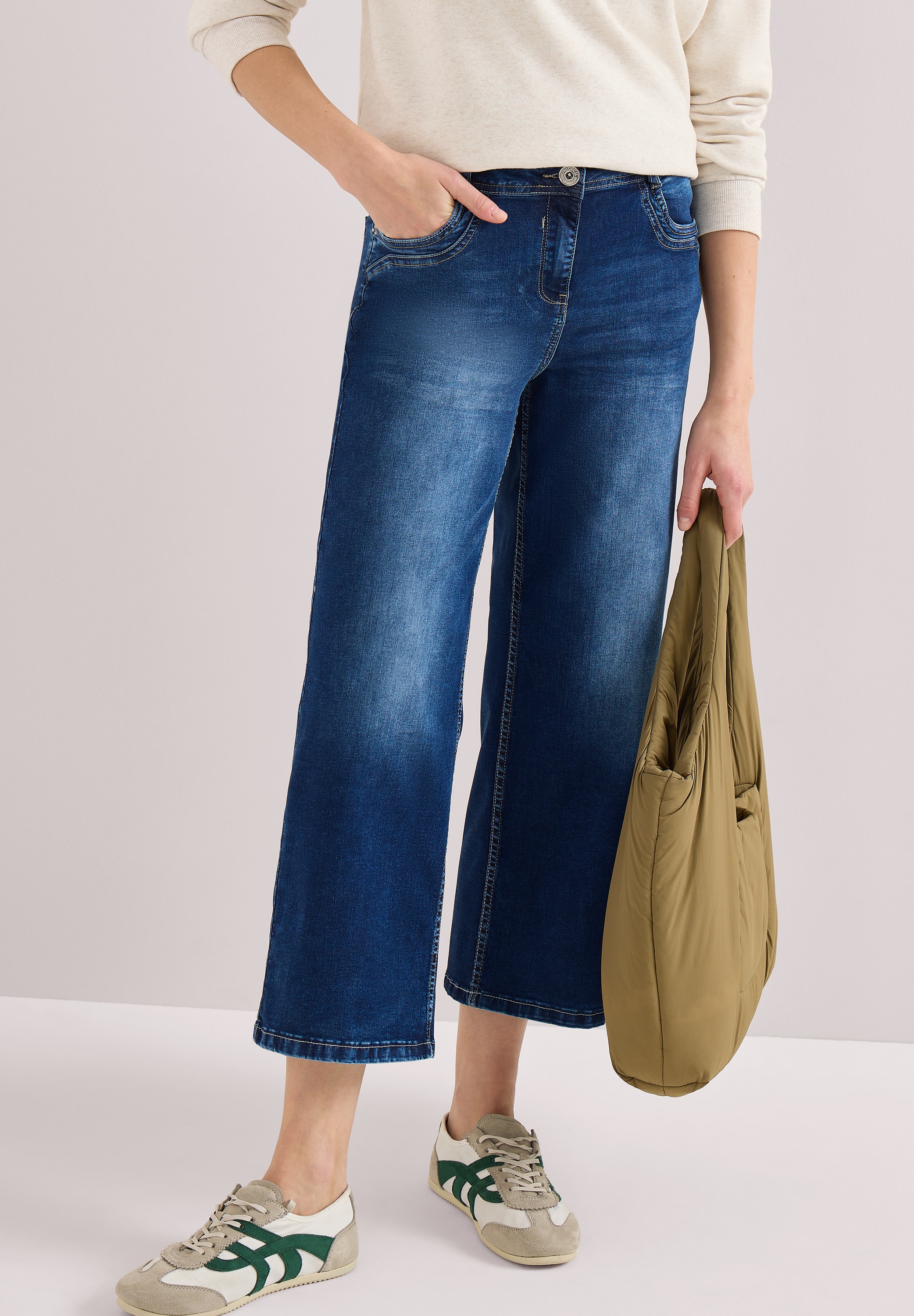 Cecil Slim-fit-Jeans High Waist günstig online kaufen