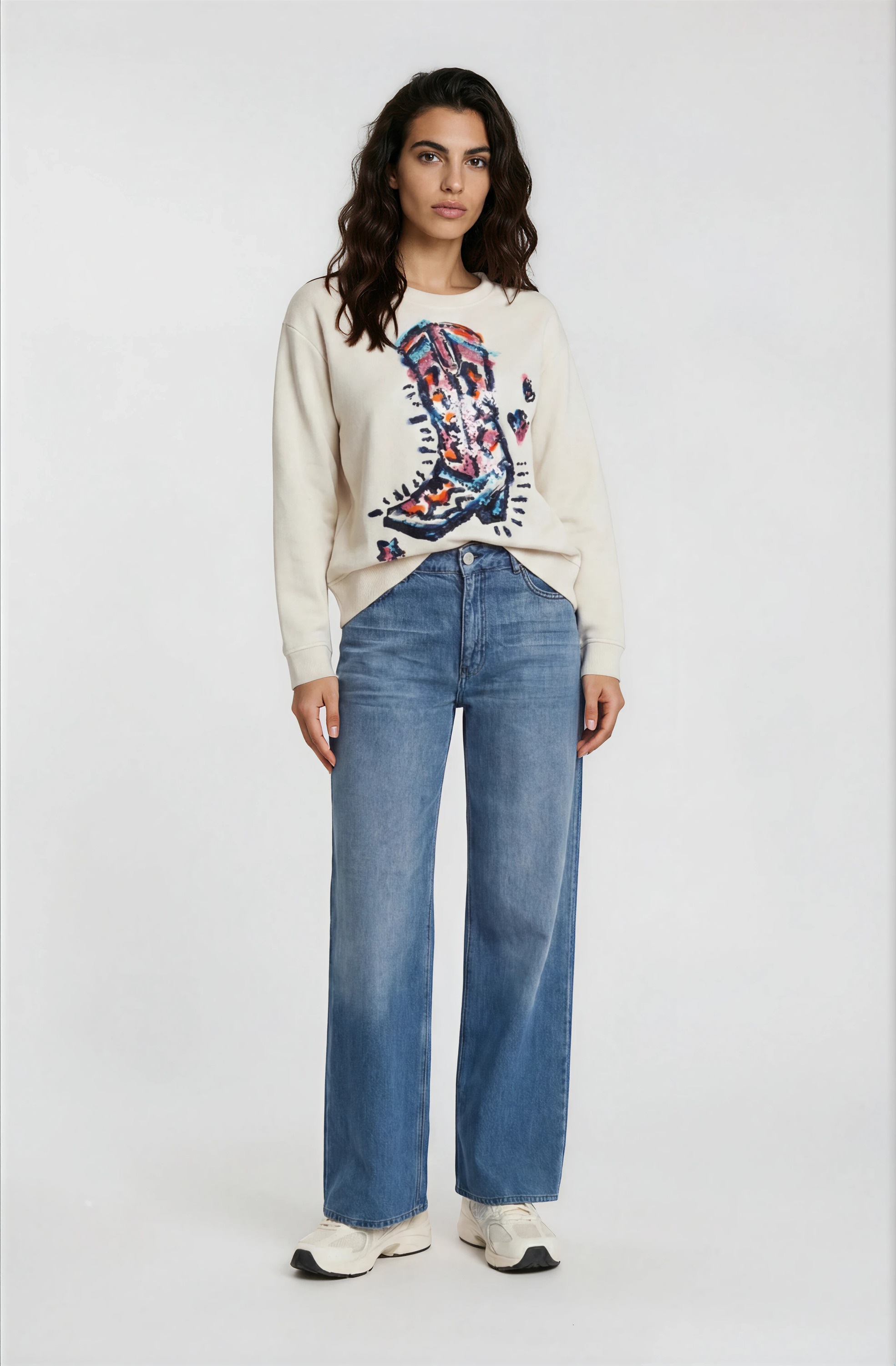 Milano Italy Sweater , mit Pailletten
