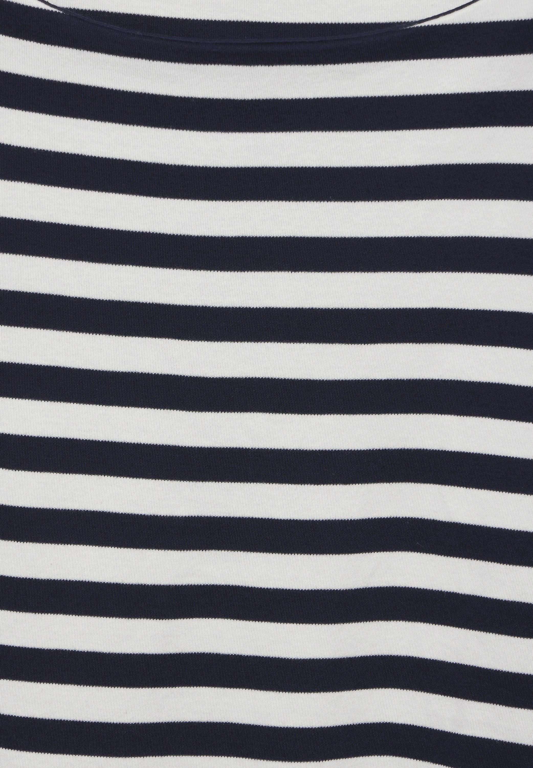 STREET ONE 3/4-Arm-Shirt, aus reiner Baumwolle