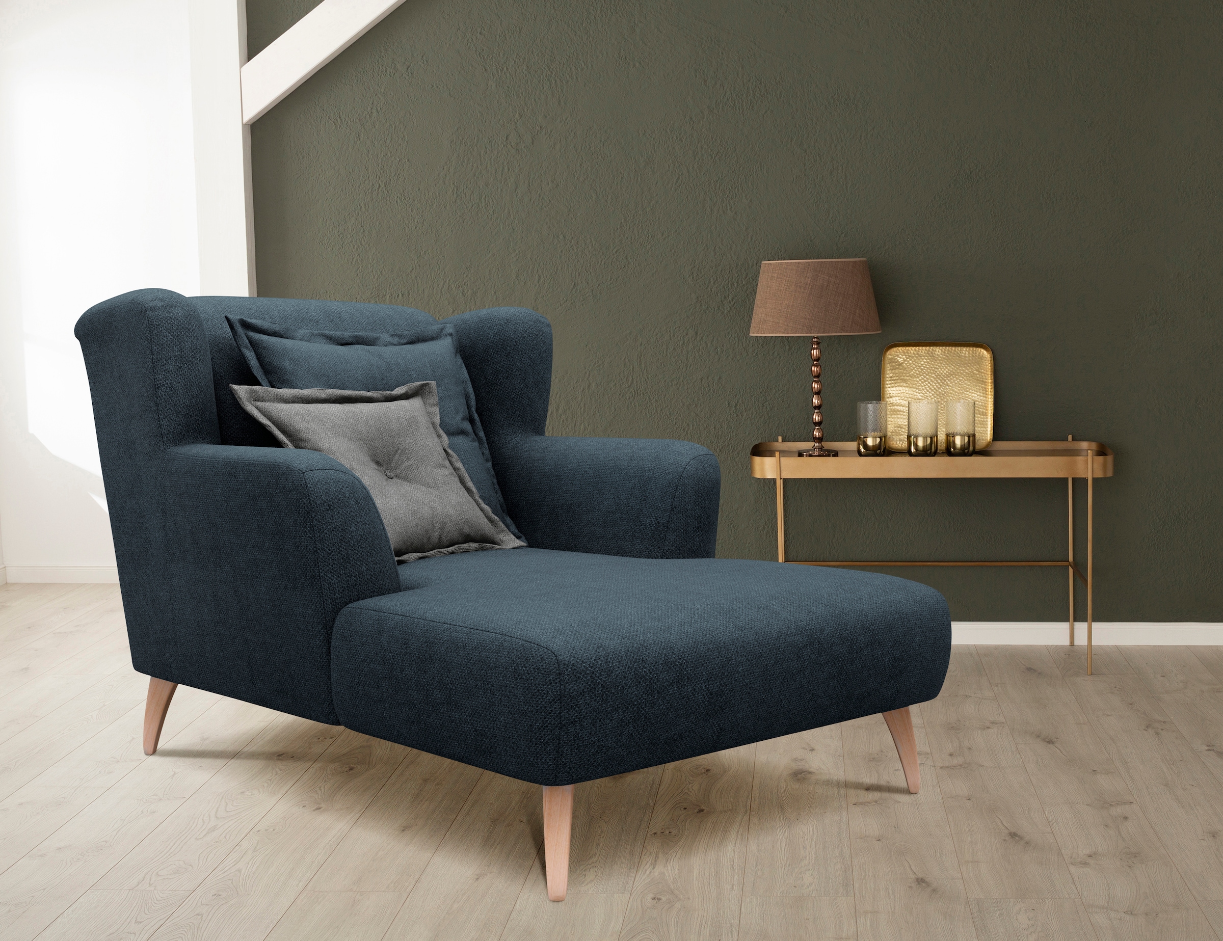 Home affaire Loveseat "Baggio Kuschel Mega Lounge Big Sessel" günstig online kaufen