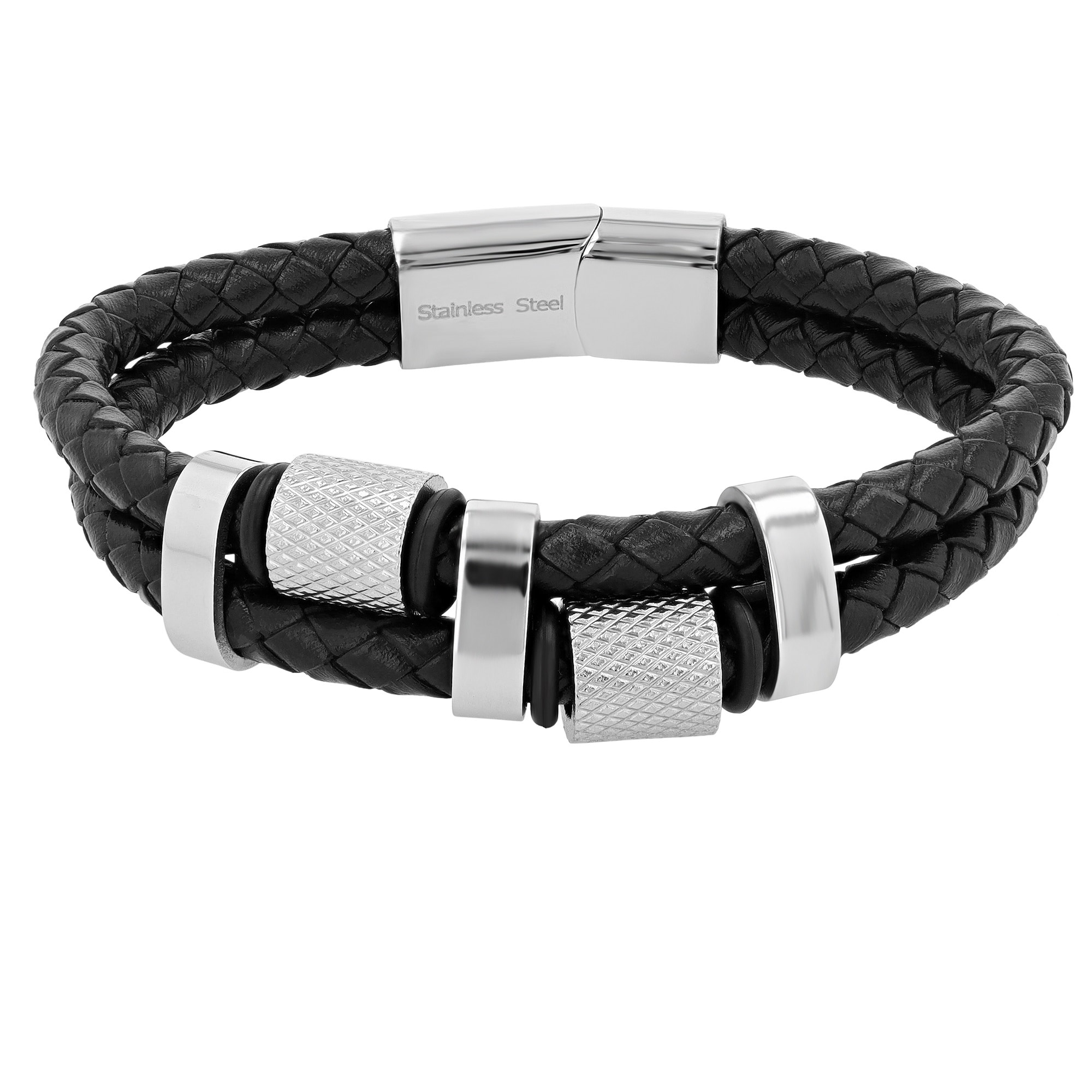 Edelstahlarmband »Herren Armband aus Edelstahl 21,5 cm«