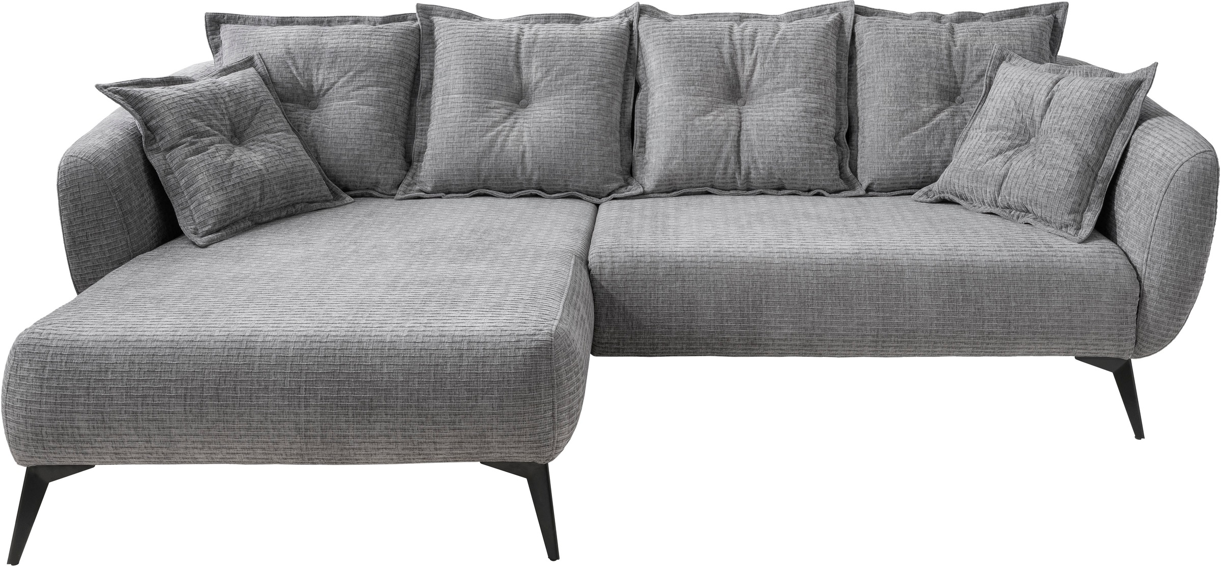 Home affaire Ecksofa "Baggio Stellmaße 277/162 cm, modern & elegant, hoher günstig online kaufen