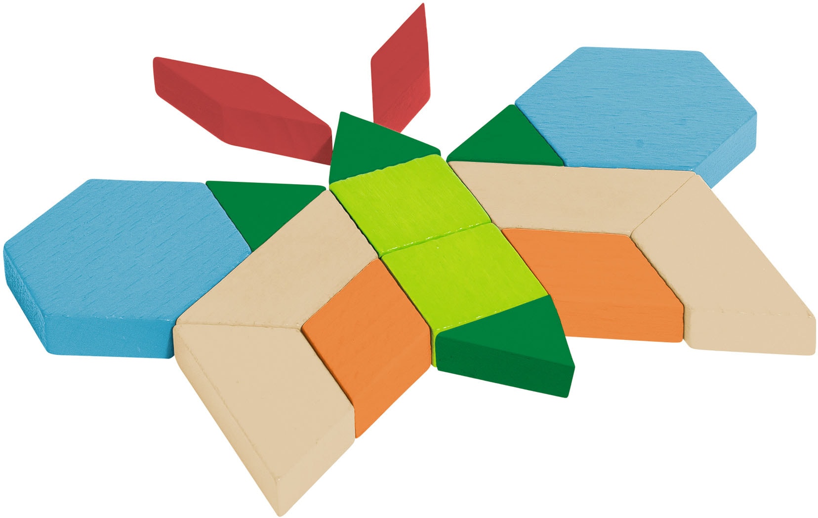 Eichhorn Lernspielzeug »Legespiel Mosaik«, Made in Germany, FSC®- schützt Wald - weltweit