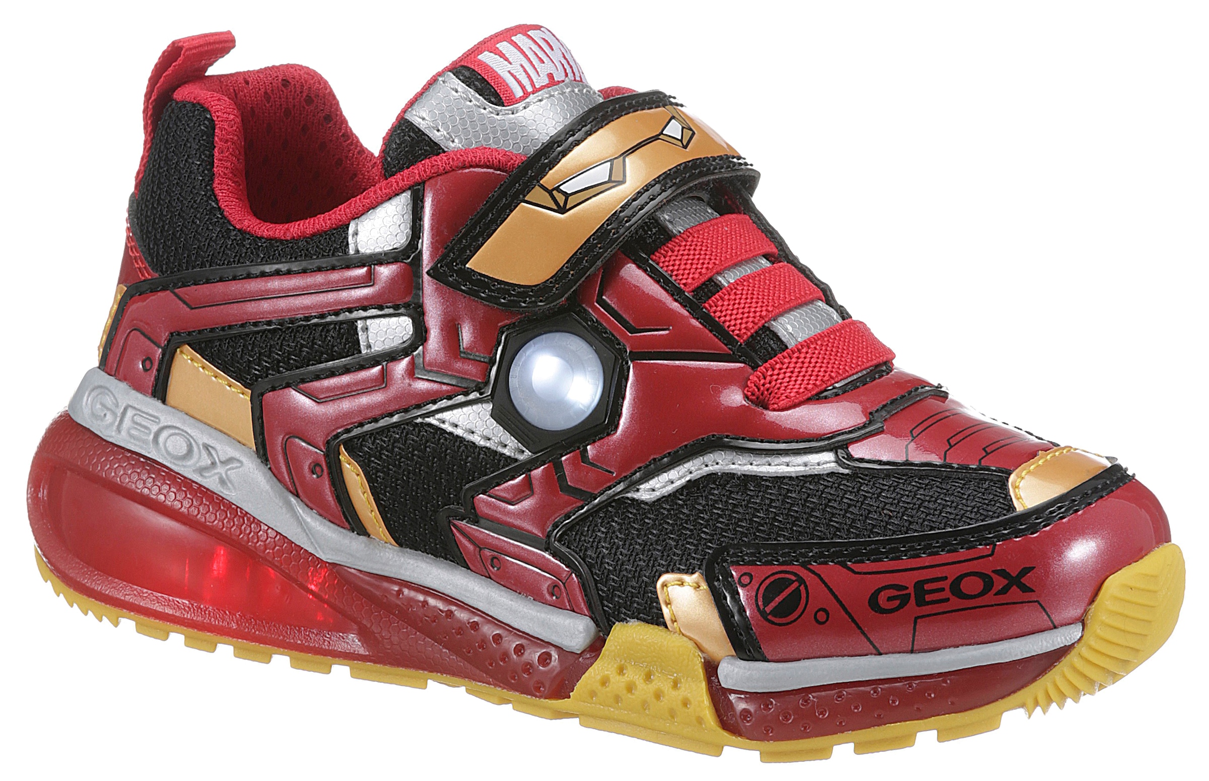 Geox Sneaker »Blinkschuh J BAYONYC BOY« mit Marvel-Motiv | Schnürboots