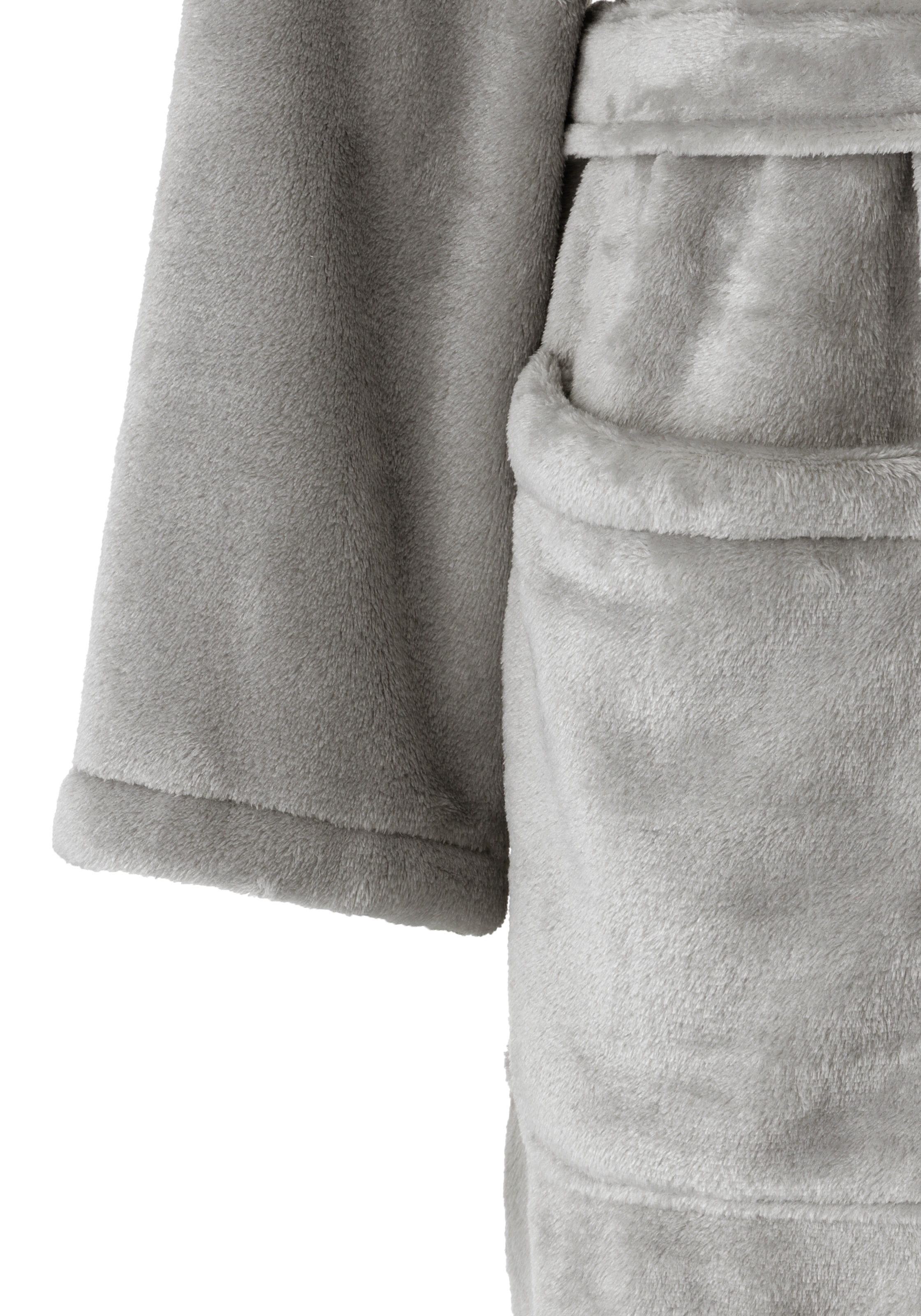 OTTO home Unisex-Bademantel »Miia, ideal für Sauna, Spa & im Urlaub«, (1 St.), weich und kuschelig, plüsch, für Damen und Herren, S-XL