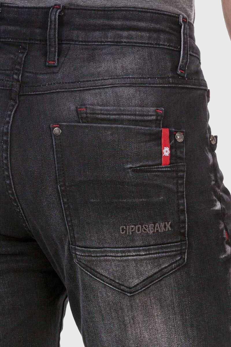 Cipo & Baxx Slim-fit-Jeans »Jeans«, im washed Look