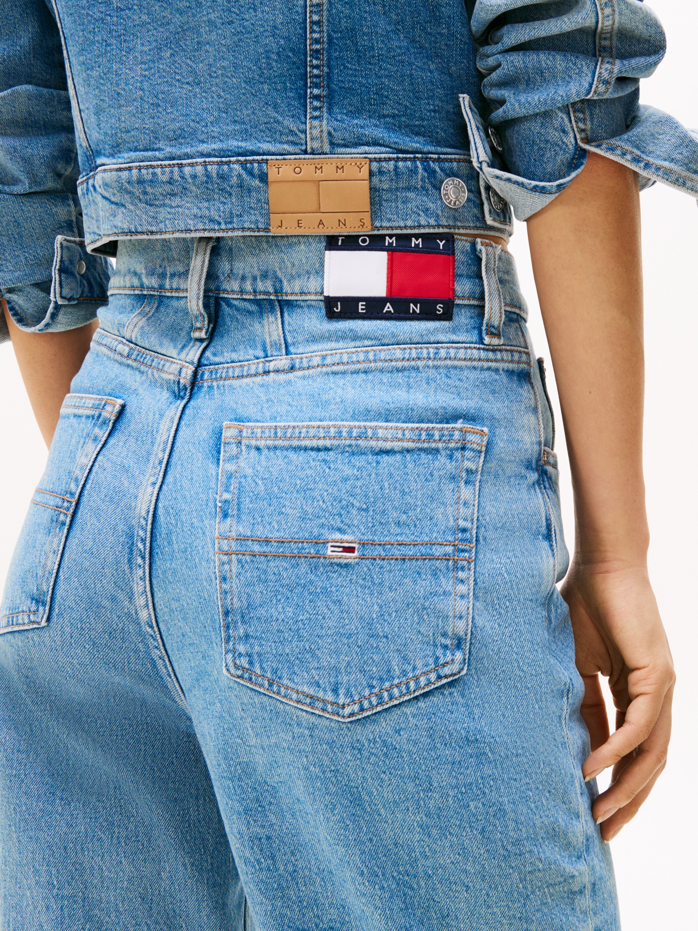 Tommy Jeans Tapered-fit-Jeans »Tommy Jeans - Damenjeans - MOM Fit- High Waist - Tapered«