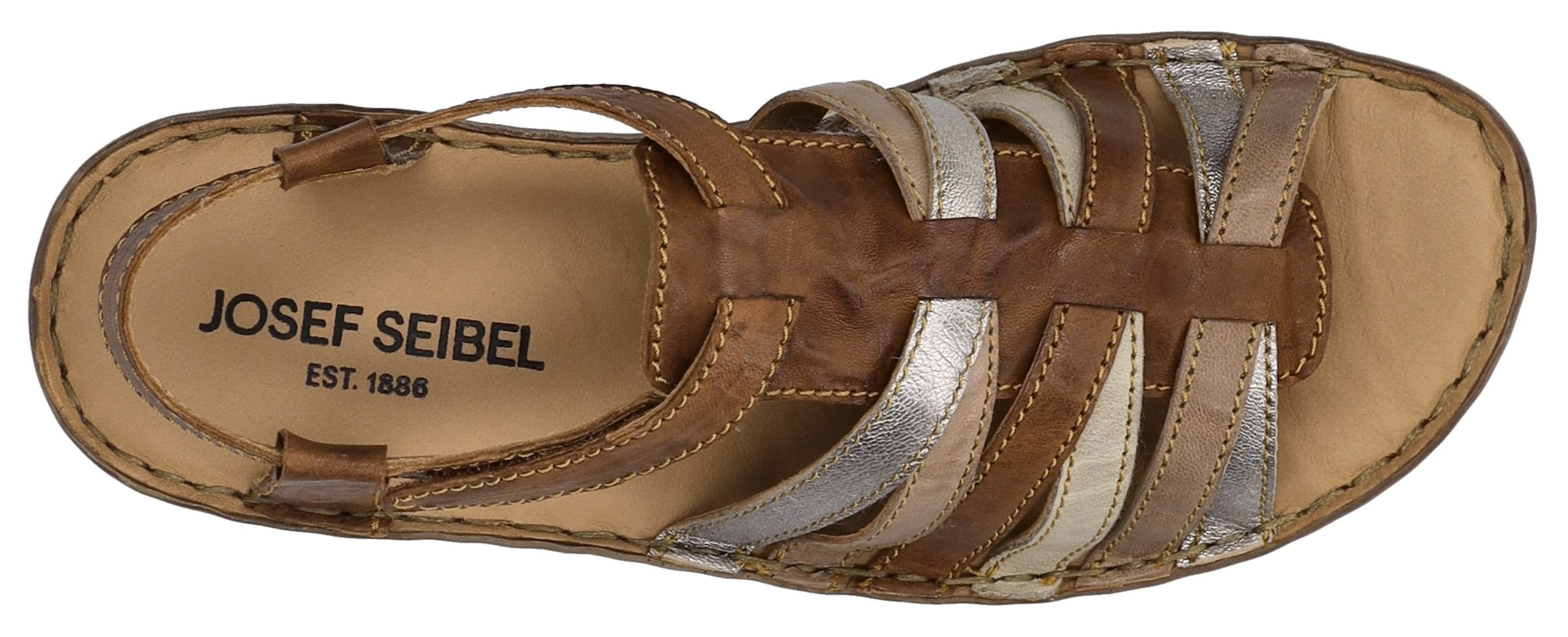 Josef Seibel Sandale »Ivy 02«, Riemchensandale, Komfortschuh mit Lederfutter