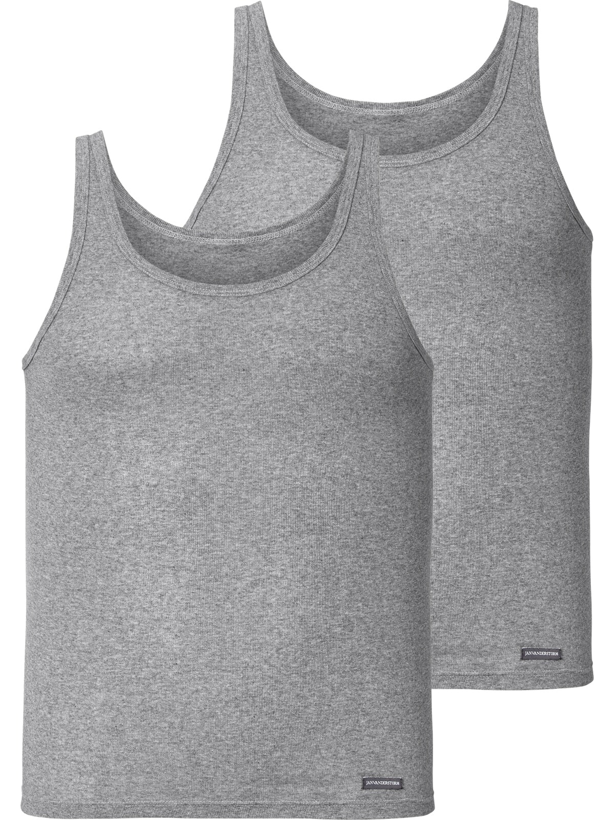 Jan Vanderstorm Unterhemd "2er Pack Unterhemd SOINI" 2 Stk. Aus reiner Baum günstig online kaufen