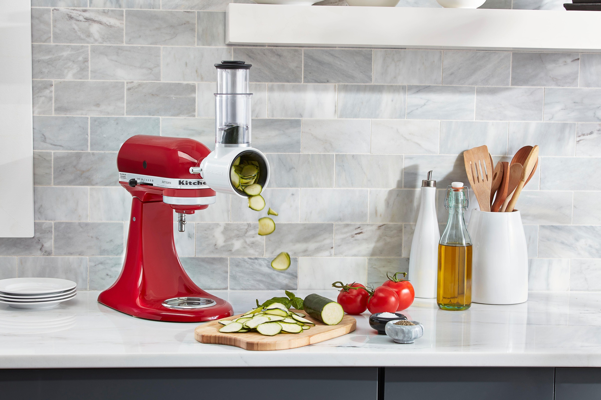 KitchenAid Gemüseschneidaufsatz »5KSMVSA«