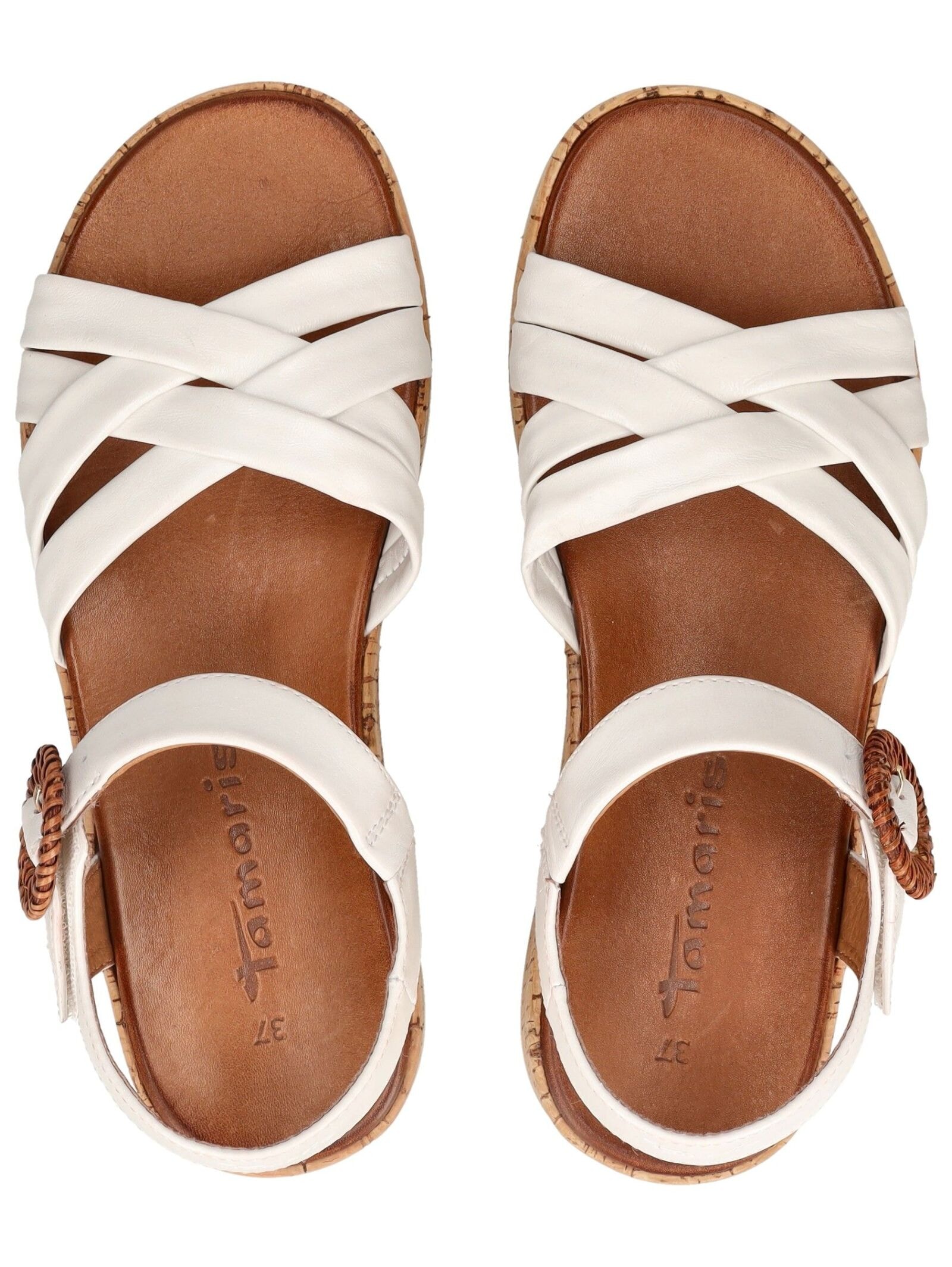 Tamaris Riemchensandale »Tamaris Sandalen Leder«