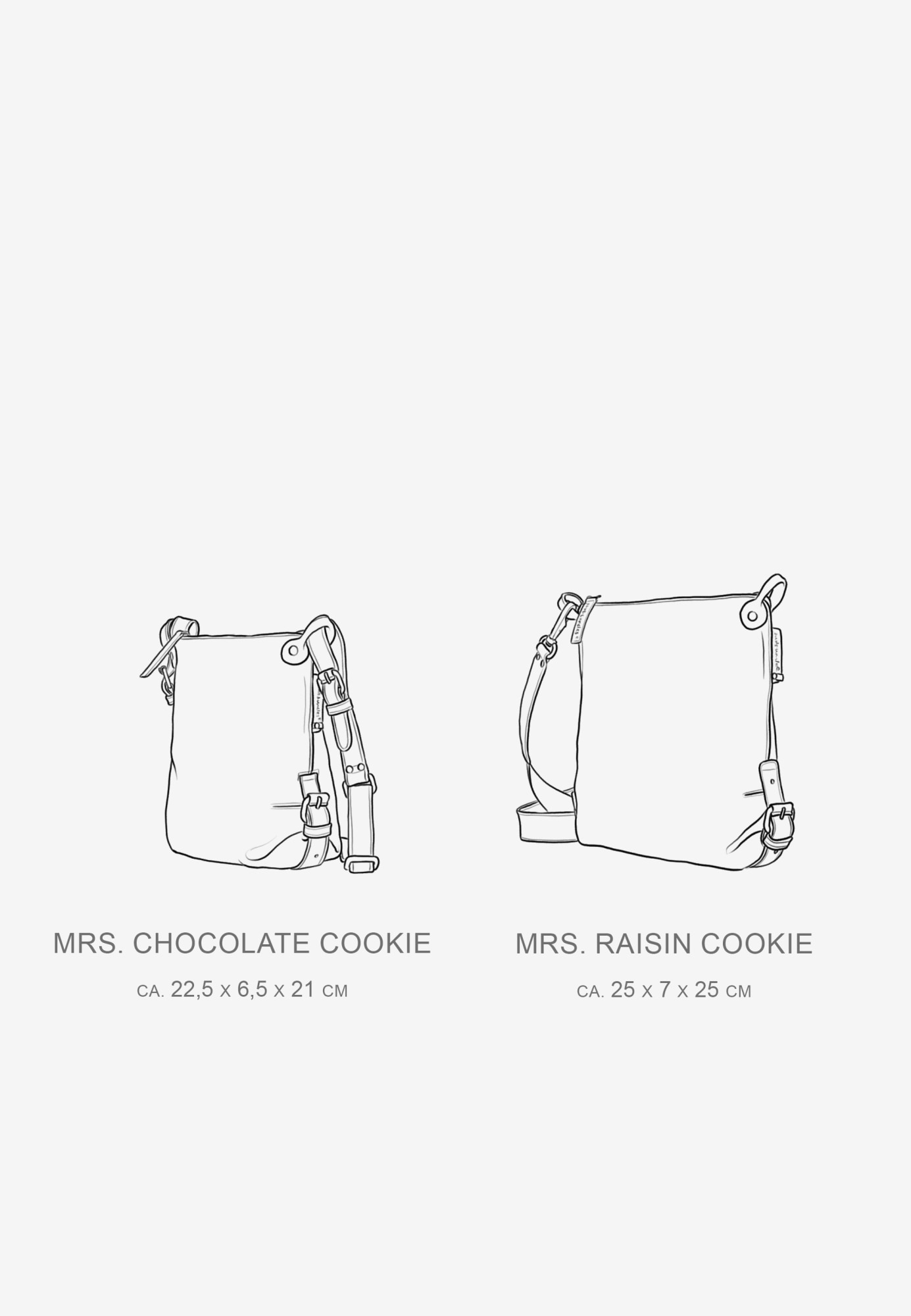 aunts & uncles Umhängetasche »Umhängetasche Mrs. Raisin Cookie«