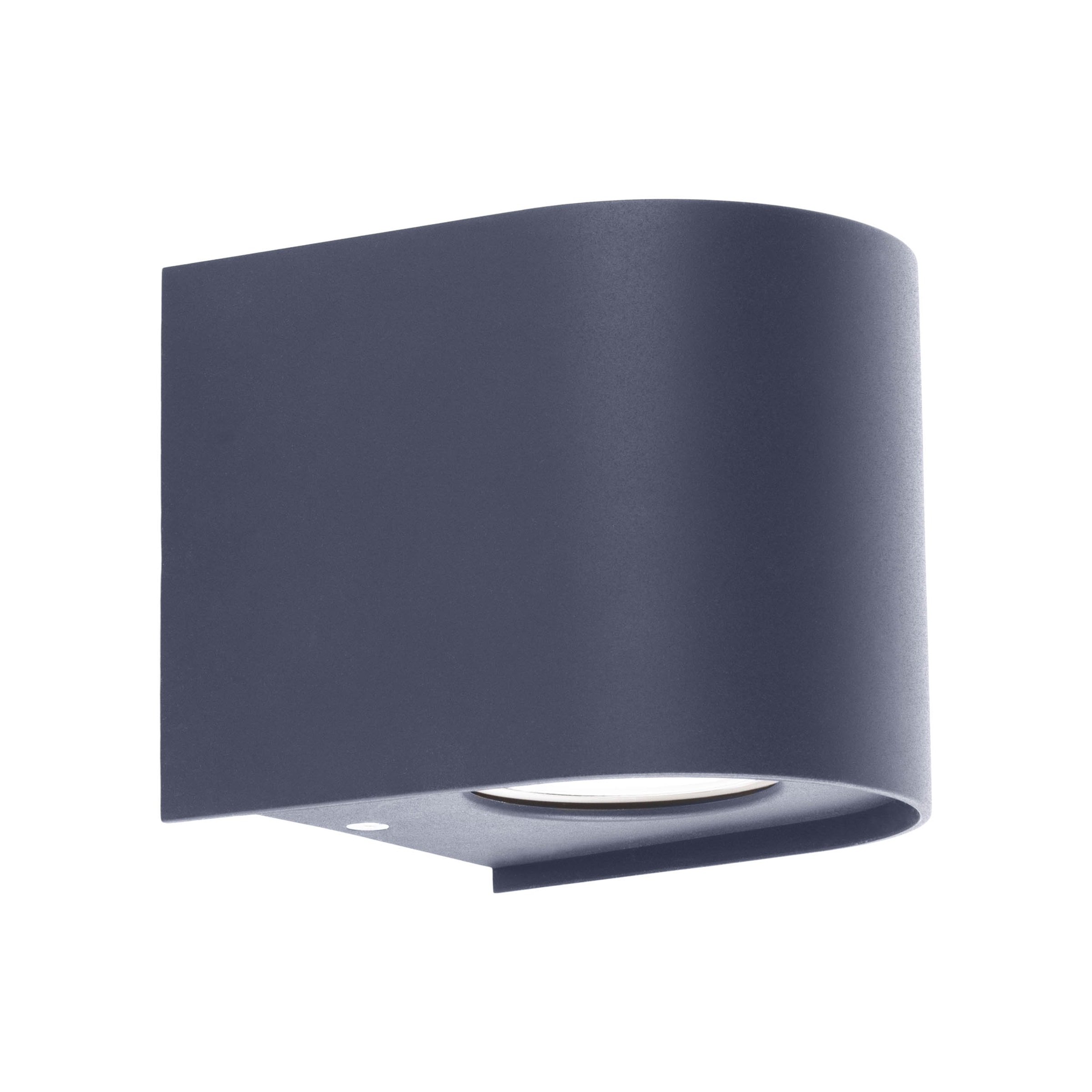 näve LED Außen-Wandleuchte »Alecto« LED-Modul 1 Stk. Warmweiß schwarz, LED warmweiß, Lichtaustritt nach oben und unten, H: 10cm