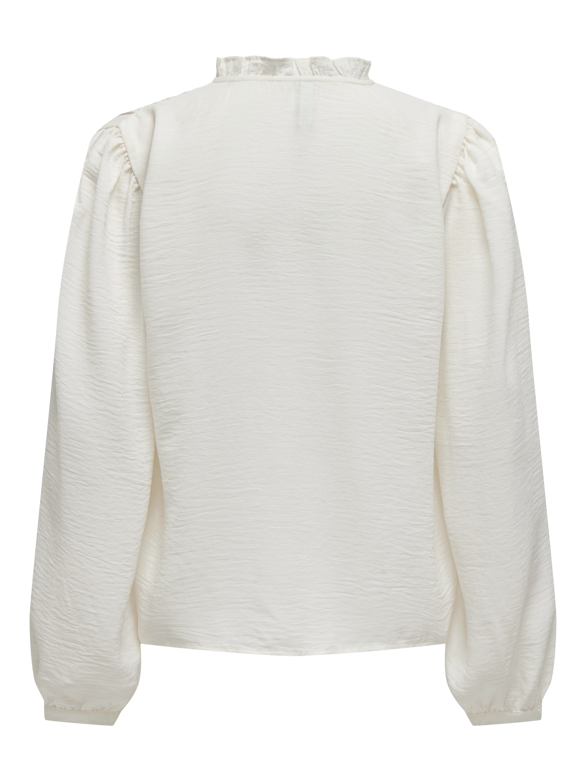 JDY Langarmbluse »JDYRACHEL LIFE L/S PINTUCK TOP WVN NOOS«, im romantischen Look mit Spitzenbordüre