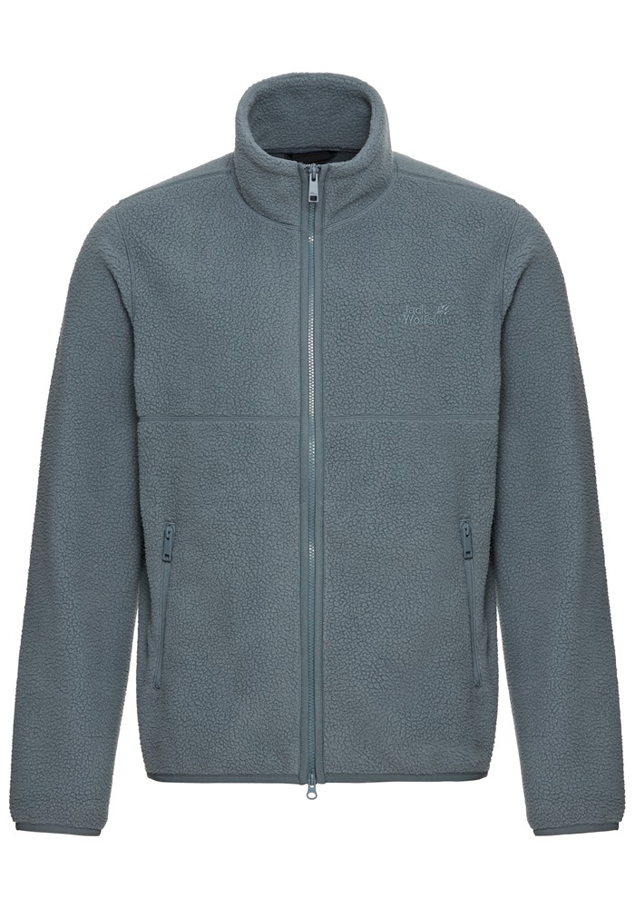 Jack Wolfskin Fleecejacke »LITE CURL FZ M« Langarm-Design mit Reißverschluss, wasserabweisend, windabweisend