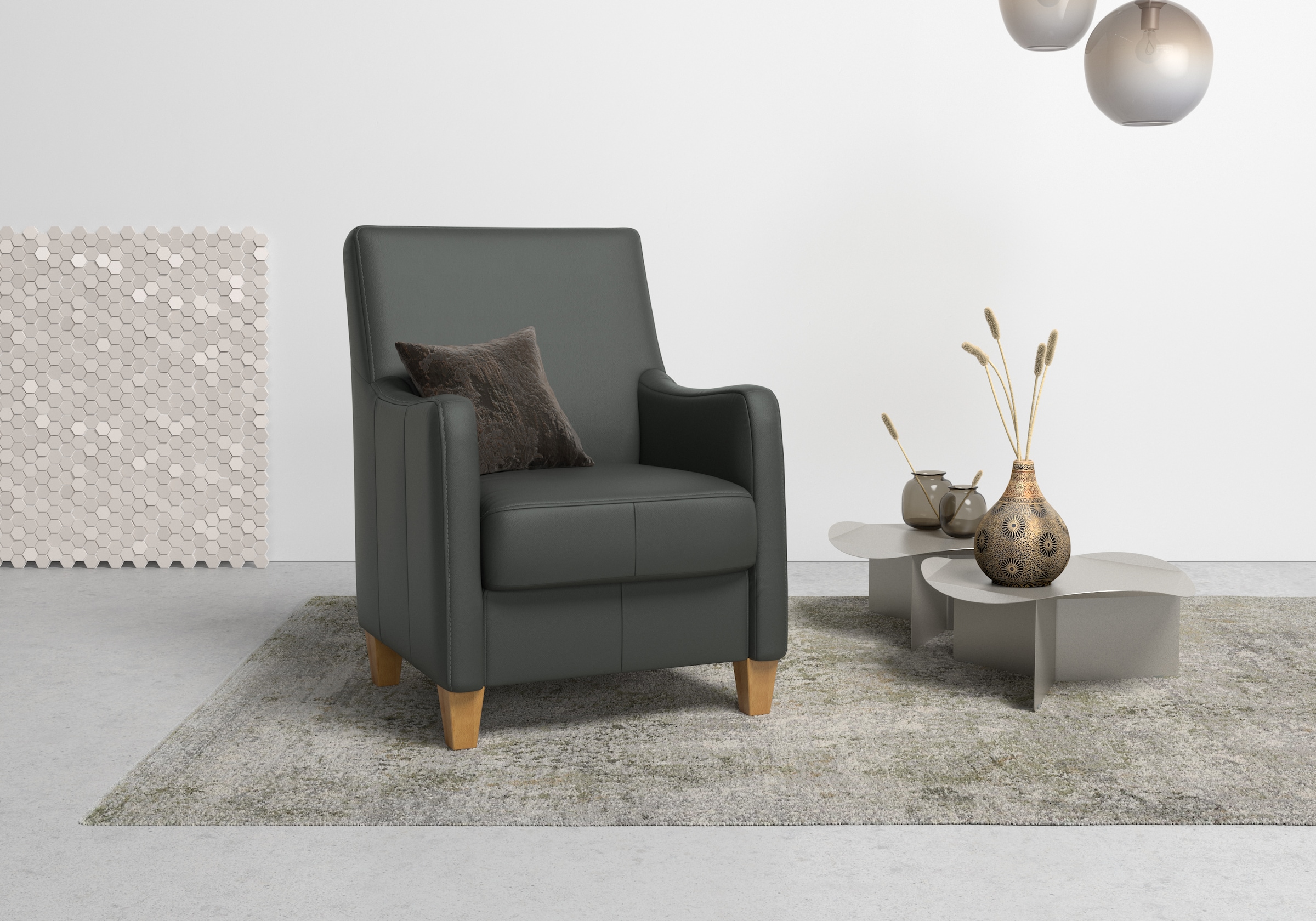 Home affaire Sessel "Palmera, B: 70 cm" mit Federkern günstig online kaufen