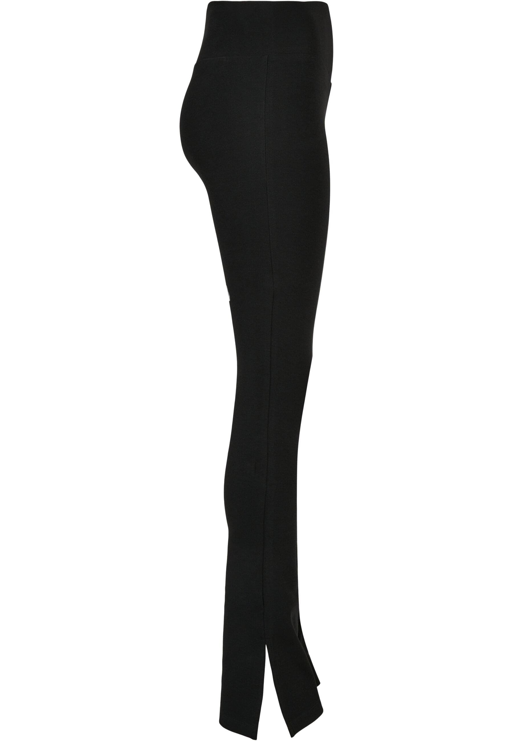 URBAN CLASSICS Leggings »Urban Classics Damen Ladies High Waist Side Slit Leggings«, (1 tlg.)