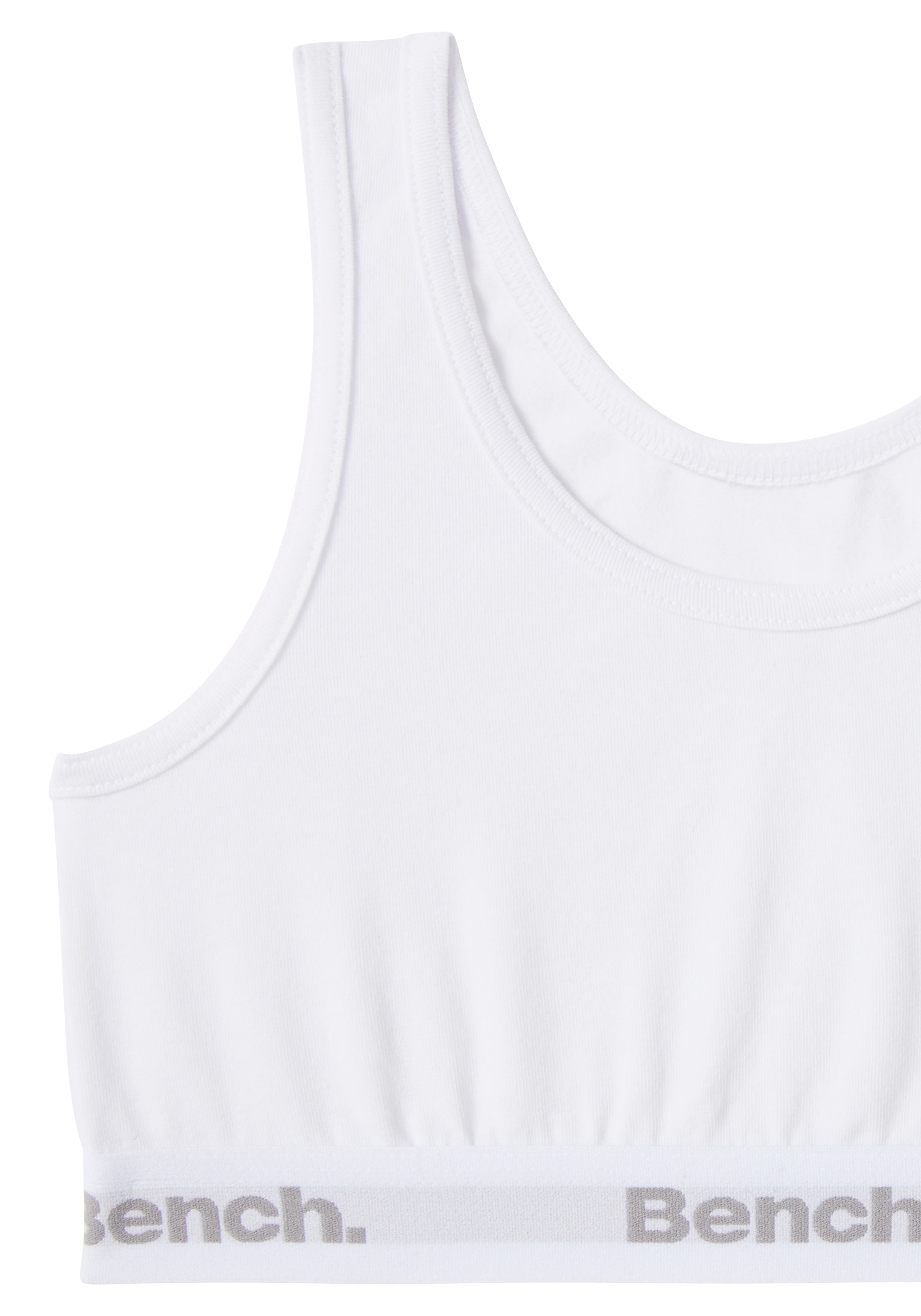 Bench. 3 tlg.), BAUR Logo-Webbund Bustier, | kaufen mit (Packung,