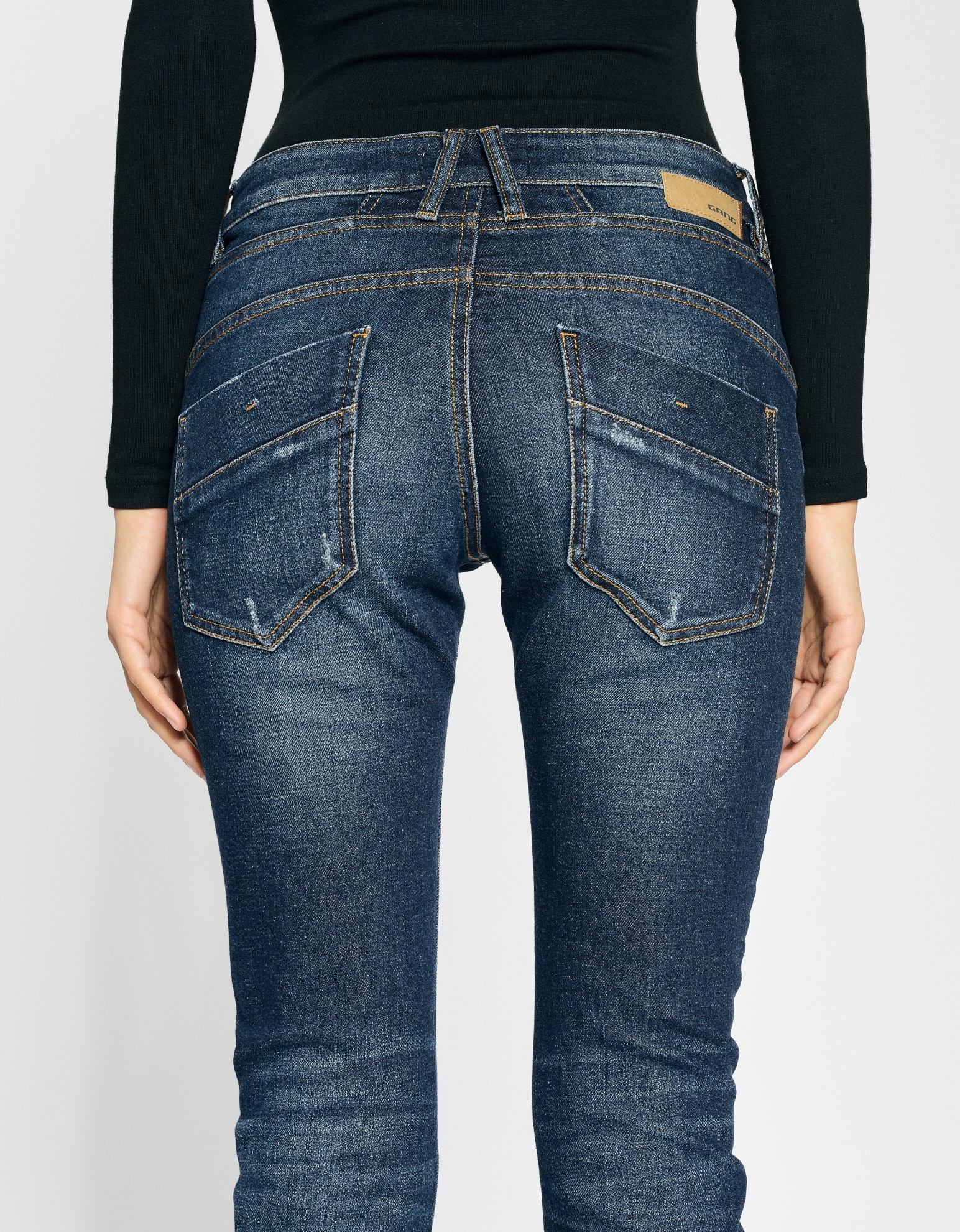 GANG Relax-fit-Jeans »94GERDA«, mit besonderer Struktur