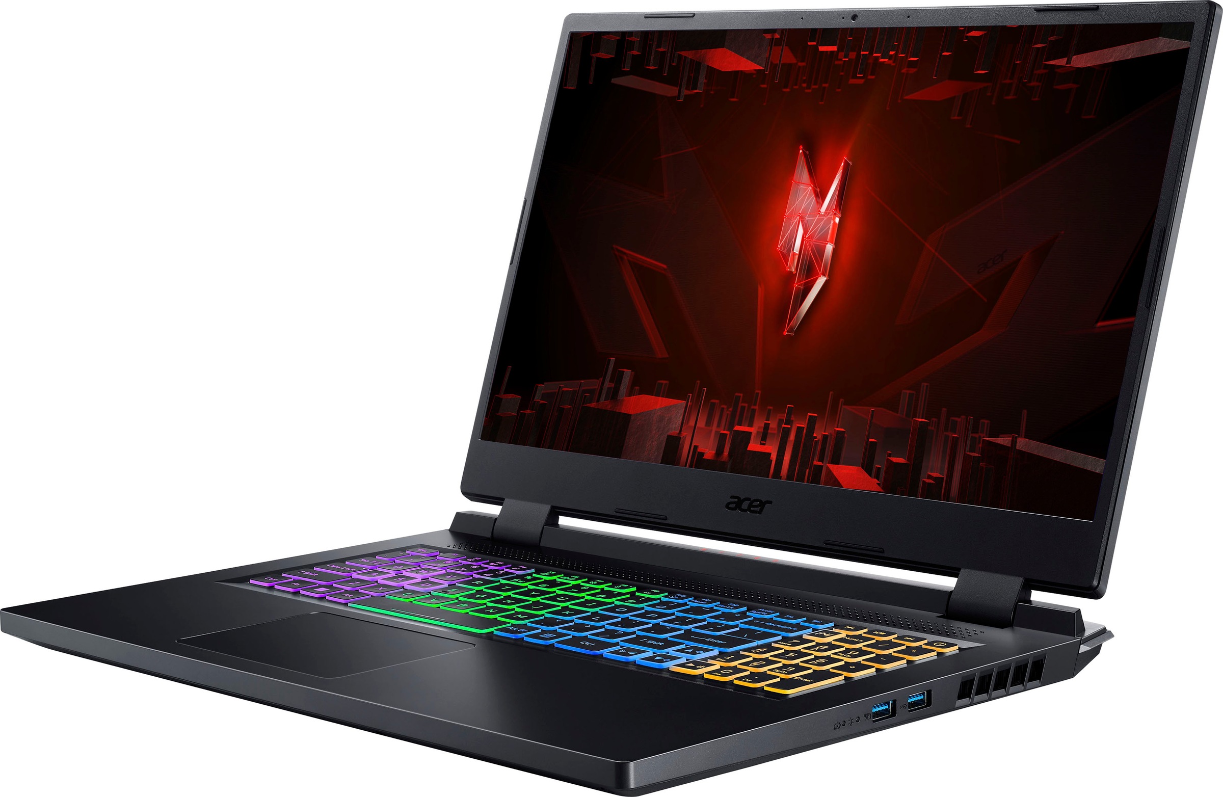 Acer Gaming-Notebook »Nitro 5 AN517-55-73KB«, 43,9 cm, / 17,3 Zoll, Intel, Core  i7, GeForce RTX 4060, 1000 GB SSD, Thunderbolt™ 4 | BAUR