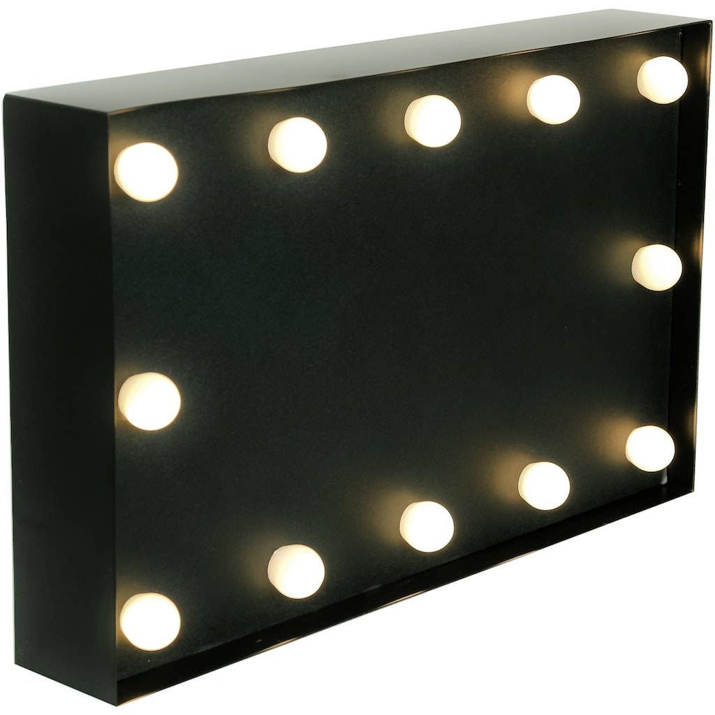 MARQUEE LIGHTS LED Dekolicht »Blackboard«, 12 flammig-flammig