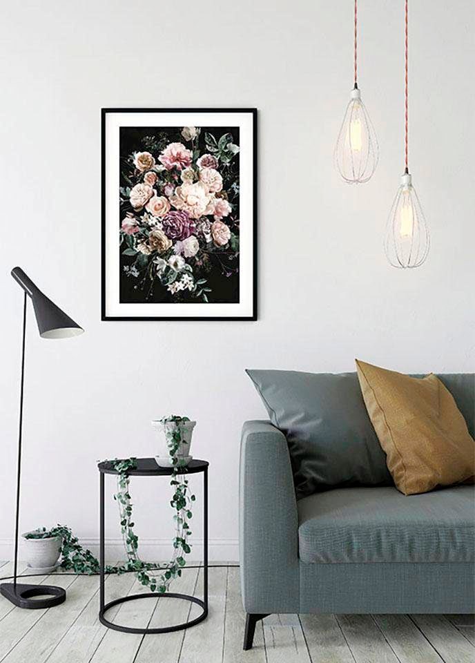 Bouquet«, BAUR (1 Kinderzimmer, St.), | Blumen, »Charming Komar Schlafzimmer, Wohnzimmer Poster