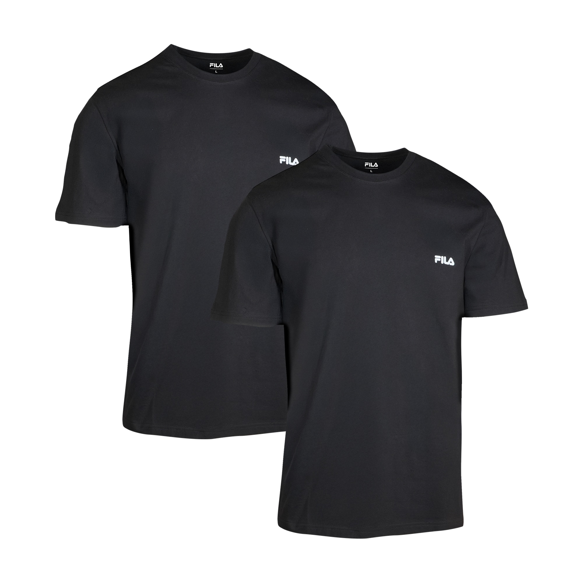 Fila Unterziehshirt mit Rundhalsausschnitt und kurzen Ärmeln