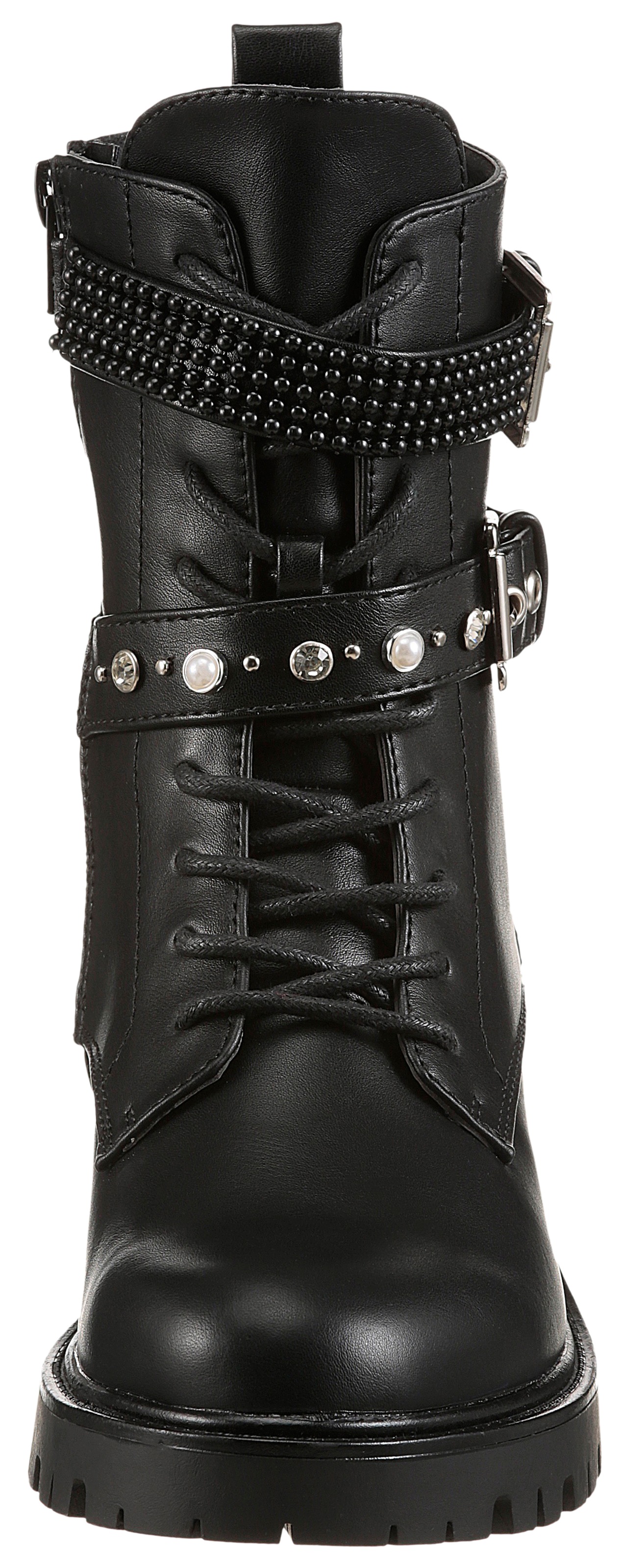 Aniston SHOES Schnürboots, Schnürstiefelette, Bikerboots - NEUE KOLLEKTION