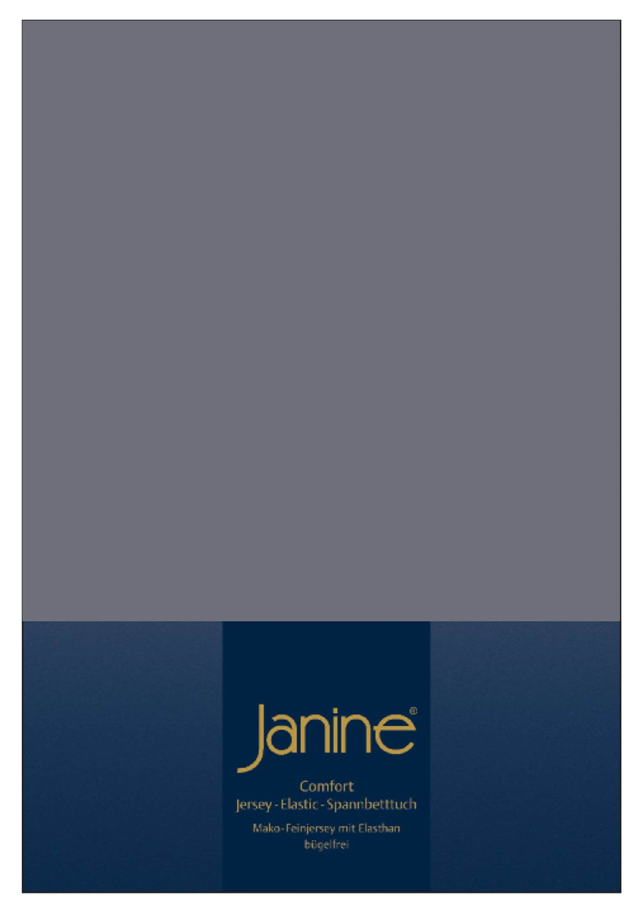 Janine Bettbezug "Spannbetttücher Comfort Jersey-Elastic 1er Pack"