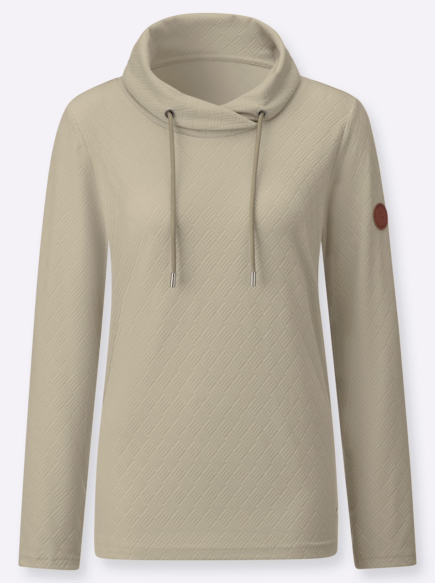 Thumbnail - Casual Looks Langarmshirt "Rollkragen-Shirt", 1 tlg.